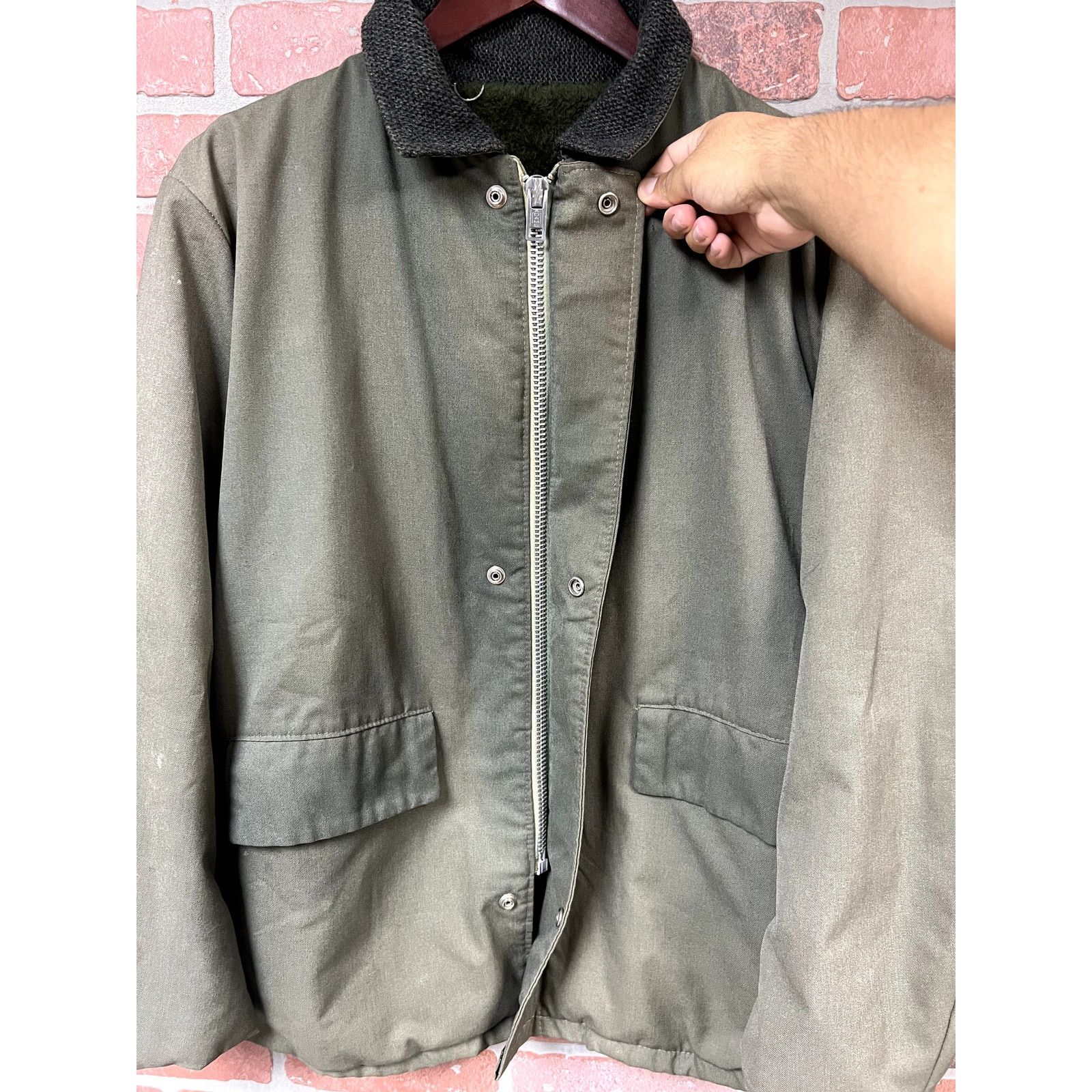Vintage Vintage 60s/70s Military Jacket Size US M / EU 48-50 / 2 - 2 Thumbnail