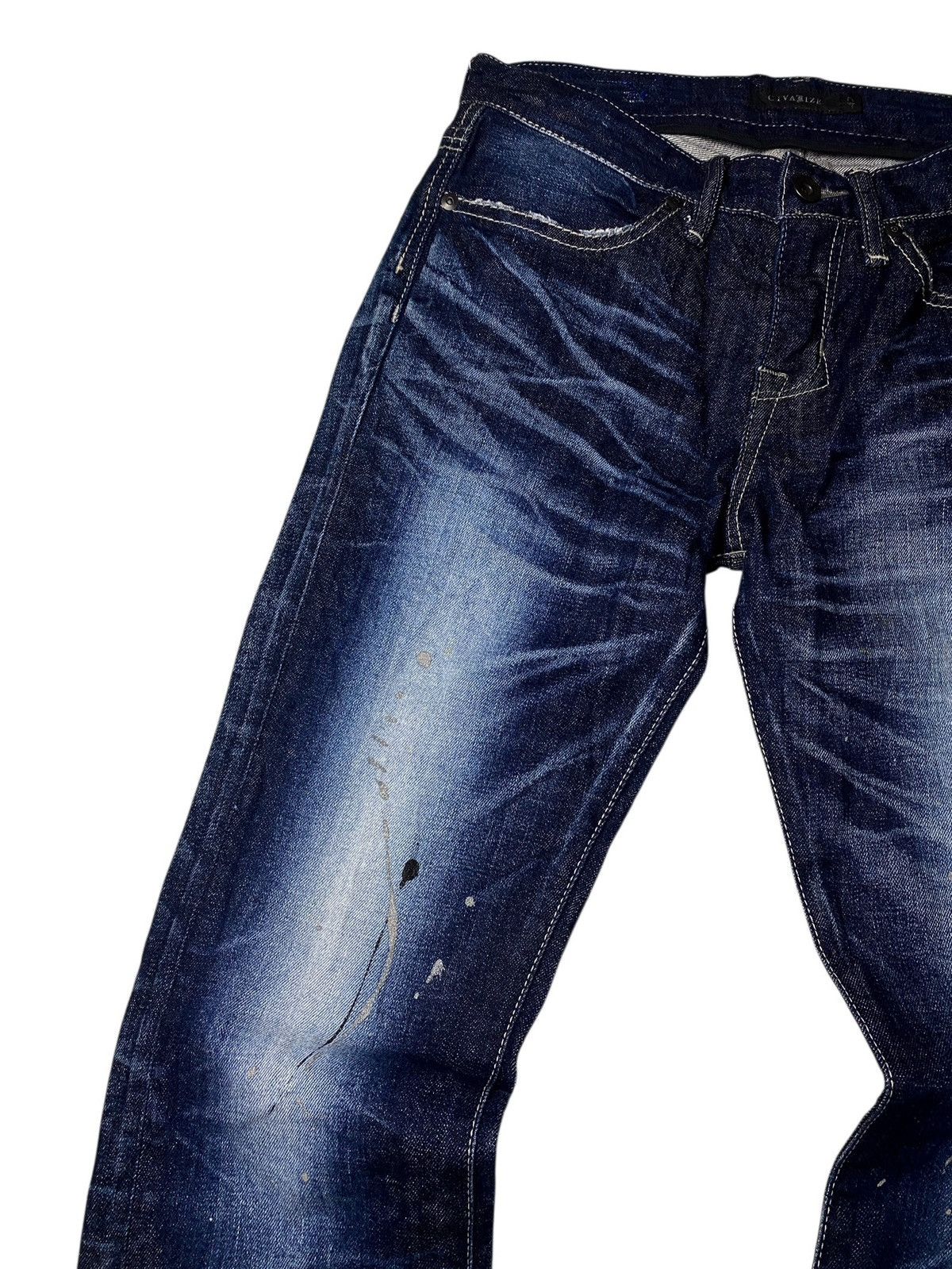 If Six Was Nine 2000's Civarize Seawash Splatter Clawmark Flared Jeans Size US 28 / EU 44 - 5 Thumbnail