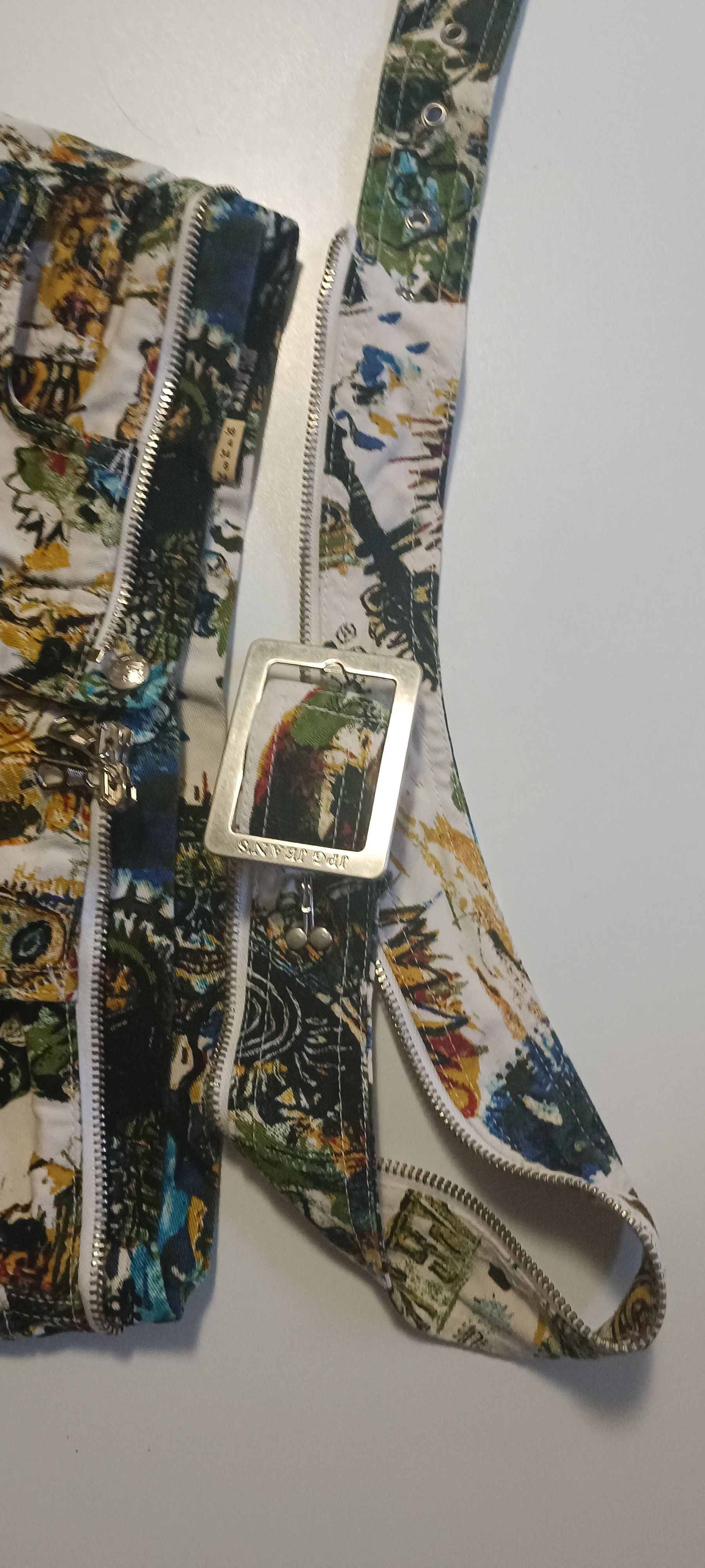 Jean Paul Gaultier 2000 - Basquiat graffiti pants Size 26" / US 2 / IT 38 - 24 Thumbnail