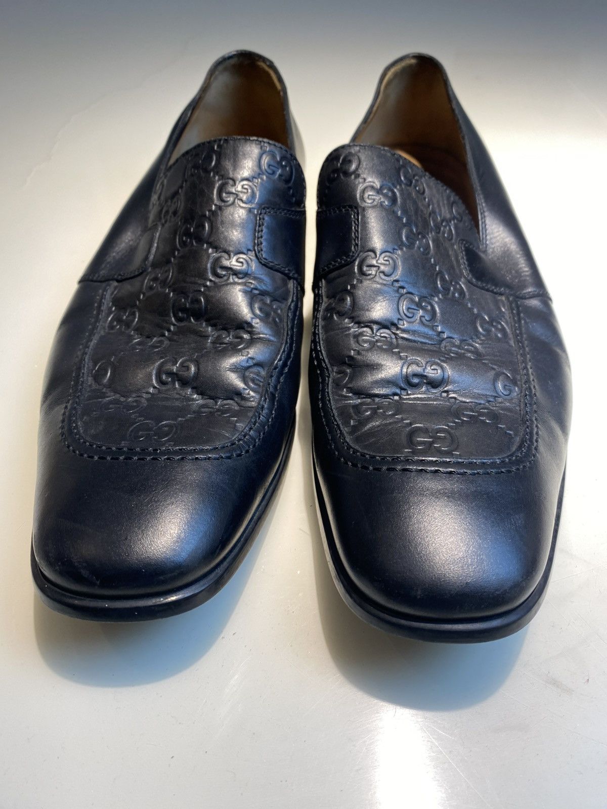 Gucci Gucci Guccissima leather slip-on loafers 42.5 Size US 9.5 / EU 42-43 - 3 Thumbnail