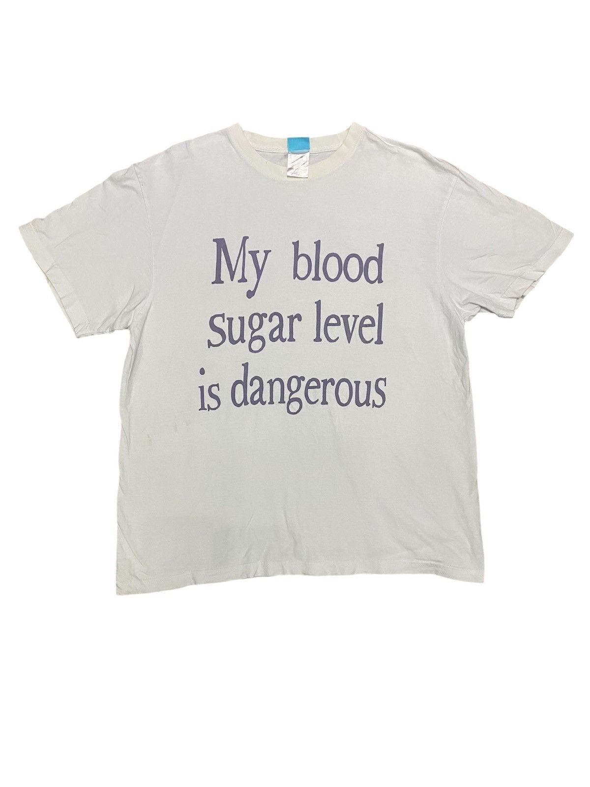 20471120 2000s COSPA poem My blood sugar level is dangersrous Size US XL / EU 56 / 4 - 1 Thumbnail