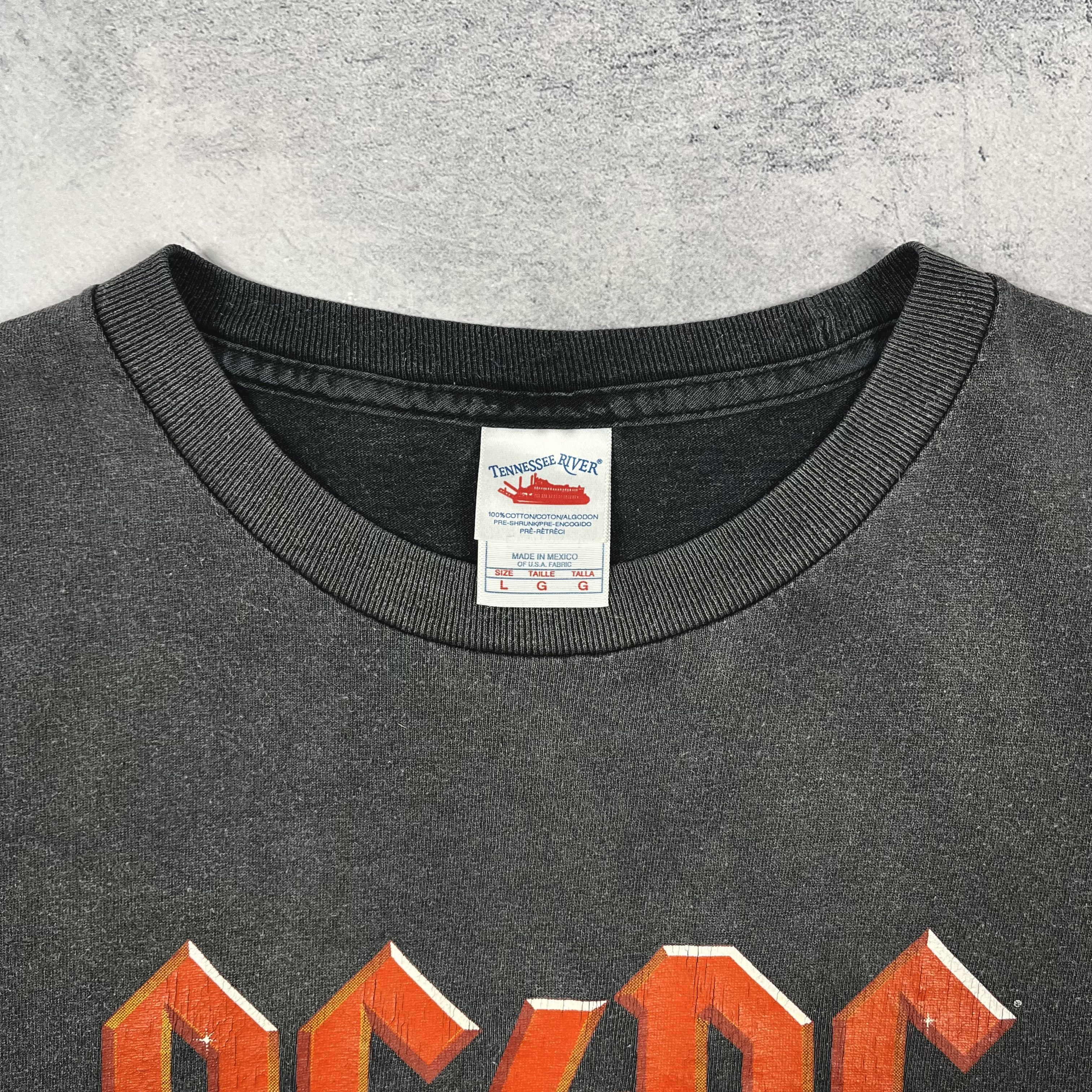 Band Tees Vintage AC/DC Rare Crazy Sunfaded Rock Band T Shirt 2003 Size US L / EU 52-54 / 3 - 13 Thumbnail