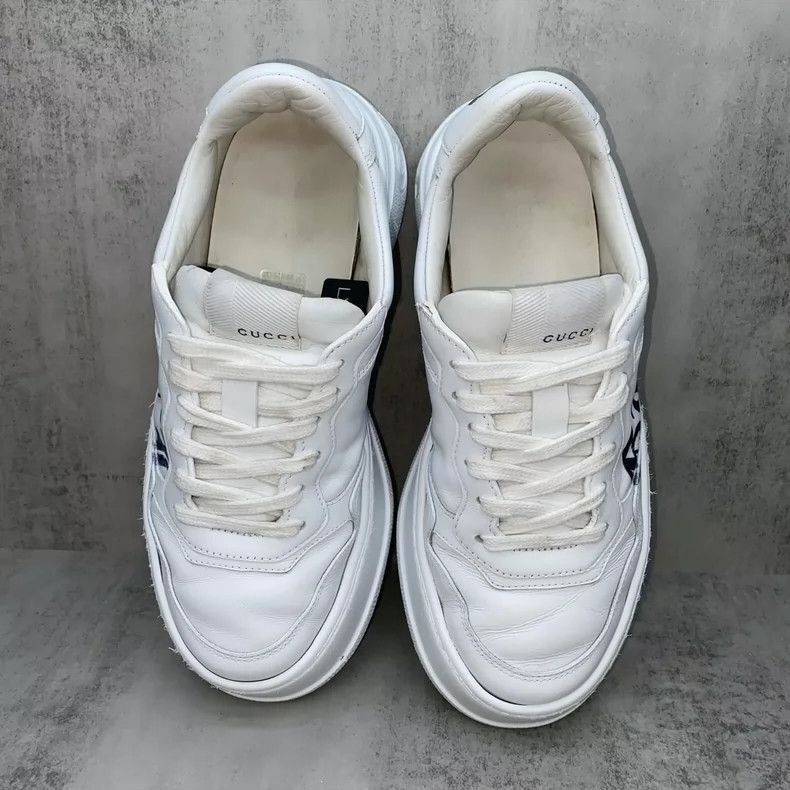 Gucci Gucci White Graphic Sneakers-2505 Size US 6 / IT 36 - 6 Thumbnail