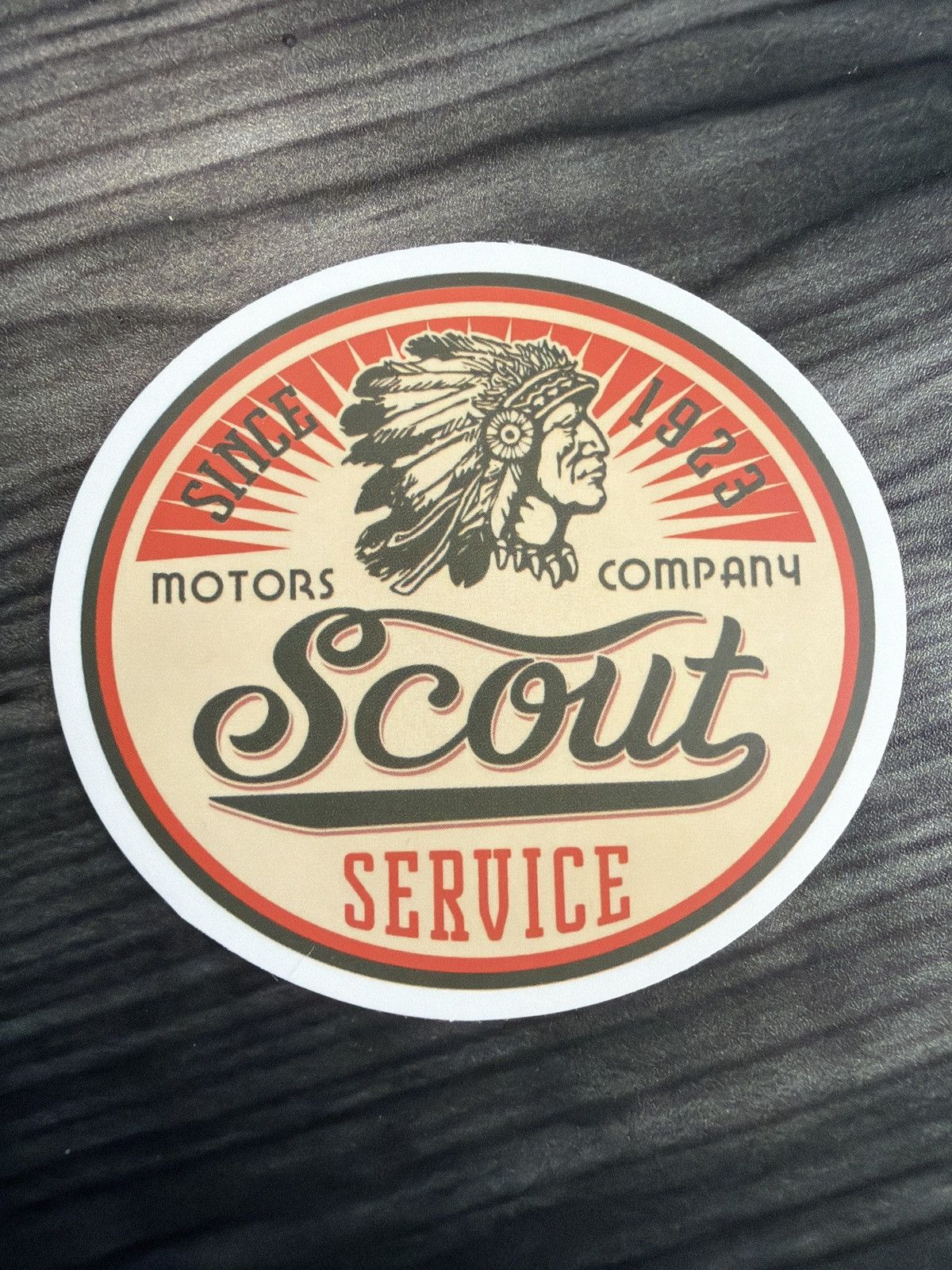 Hypebeast Scout Service Motors Company Sticker Size ONE SIZE - 1 Thumbnail