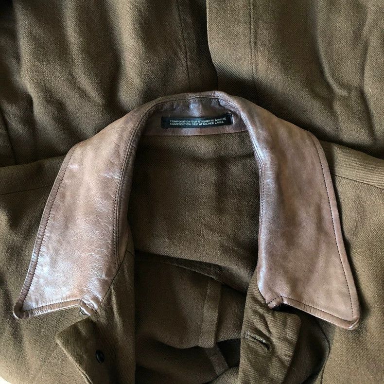 Yohji Yamamoto Yohji Yamamoto Yohji Yamamoto Kangaroo Skin Military Style Size US S / EU 44-46 / 1 - 4 Thumbnail