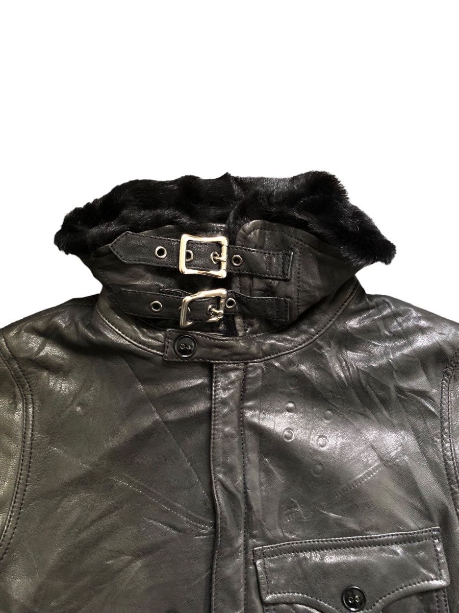 14th Addiction × KMRii × Yasuyuki Ishii $Sold$ Goat leather fur jacket Size US S / EU 44-46 / 1 - 4 Thumbnail
