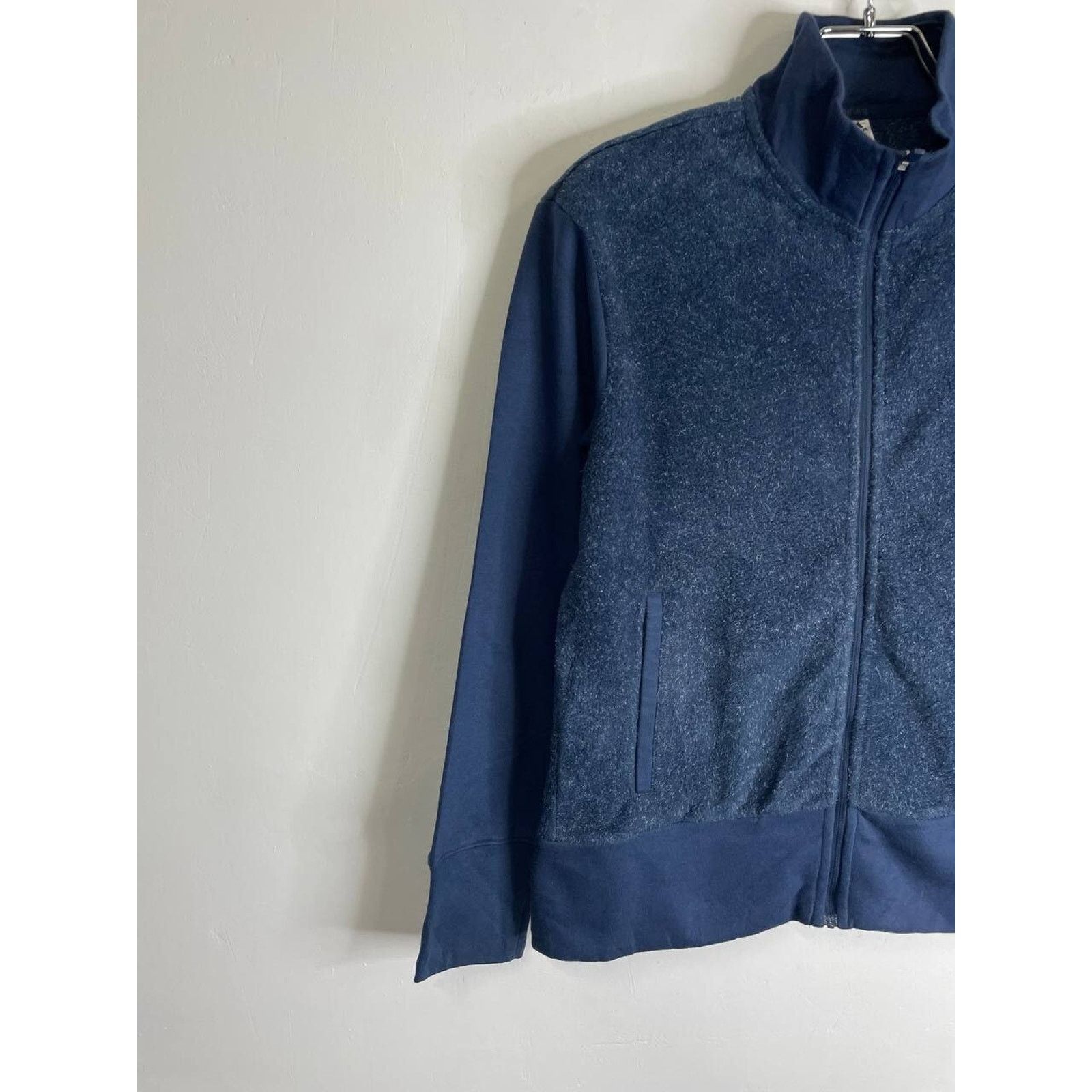 Adidas Vintage Adidas Blue Full Zip Sherpa Panel Jacket Size M Size US M / EU 48-50 / 2 - 4 Thumbnail