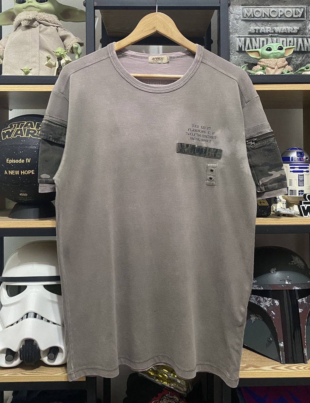 Avirex × Vintage Vintage Avirex Naval District Cigar Pocket Tee Size US XL / EU 56 / 4 - 2 Thumbnail