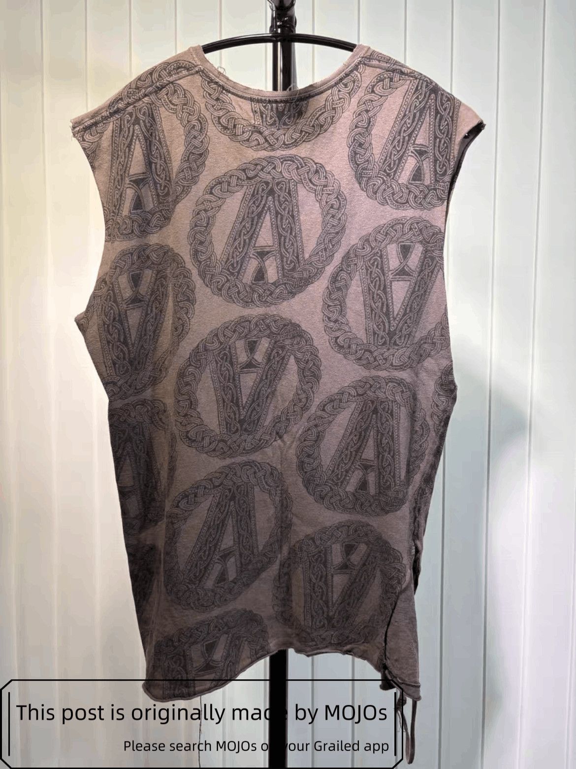 Undercover Undercover 03SS SCAB Ethical Pattern Tank Top Size US L / EU 52-54 / 3 - 2 Thumbnail