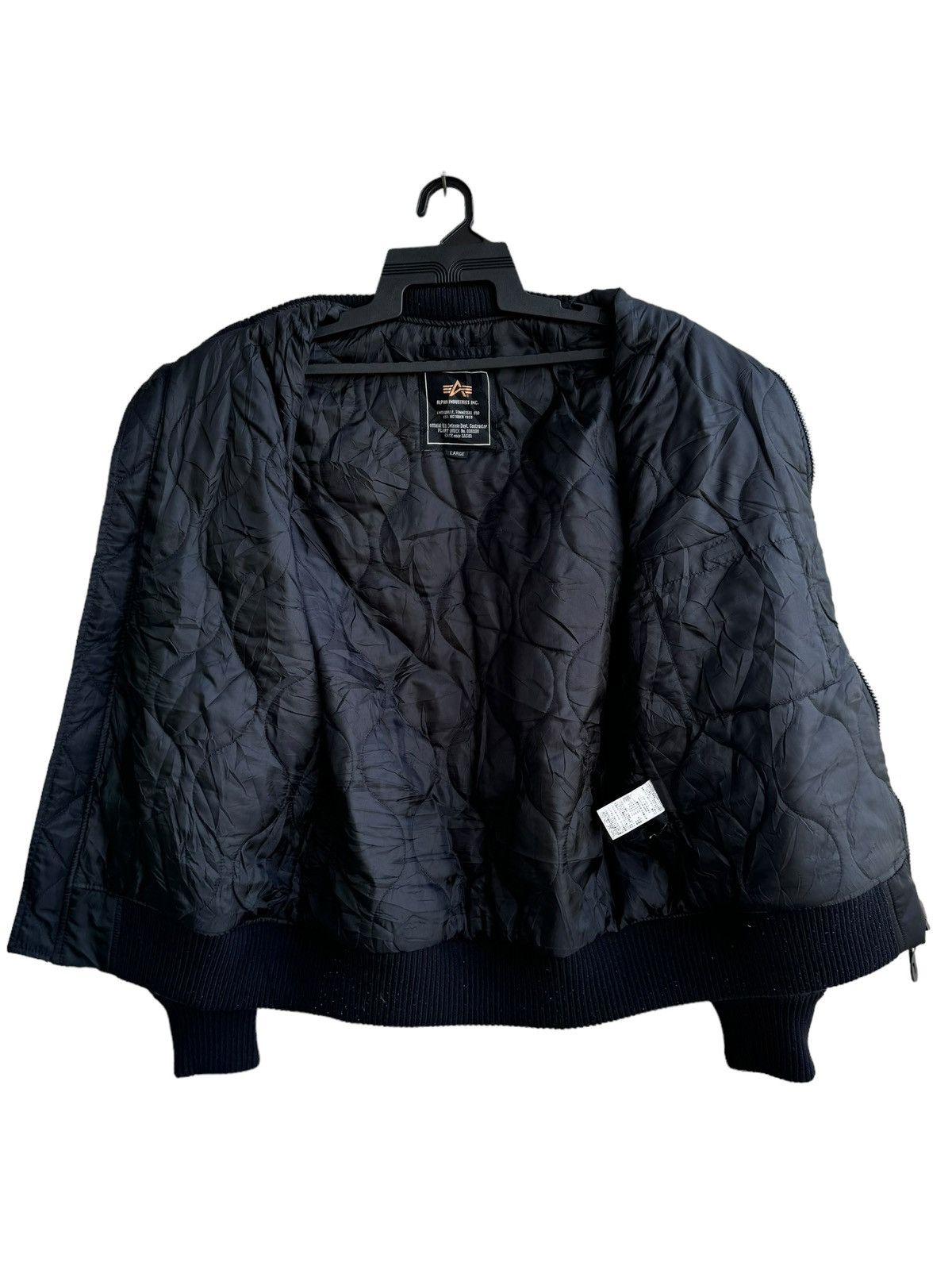 Alpha Industries × Vintage Vintage Bomber Jacket Alpa Industries Size US L / EU 52-54 / 3 - 8 Thumbnail