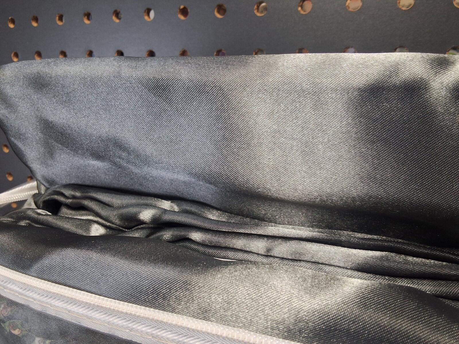 Other Queen size CozyLux Satin Sheet Set - Dark Gray Size ONE SIZE - 4 Thumbnail