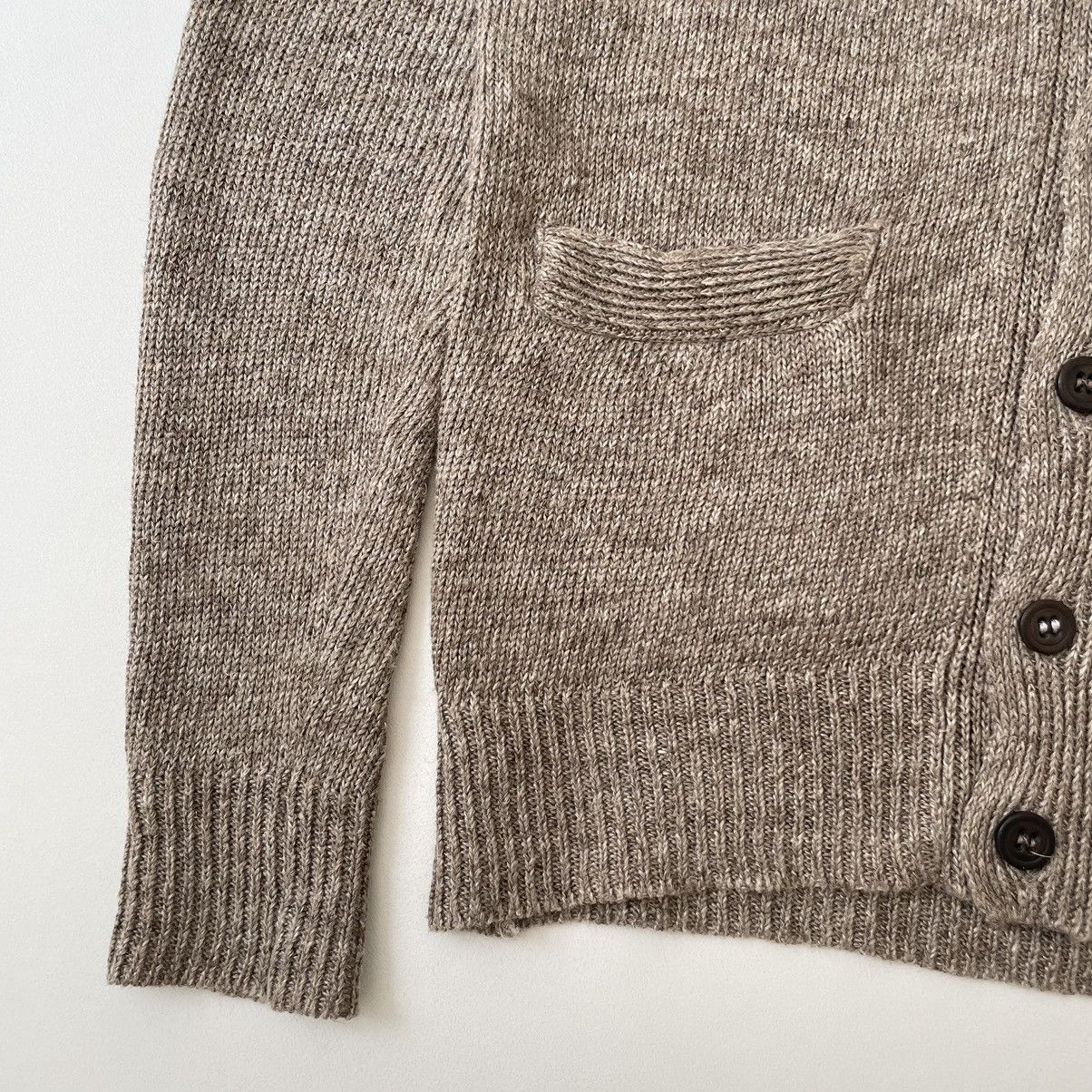 Our Legacy Late 2000s Marl Linen Cardigan Size US M / EU 48-50 / 2 - 7 Thumbnail
