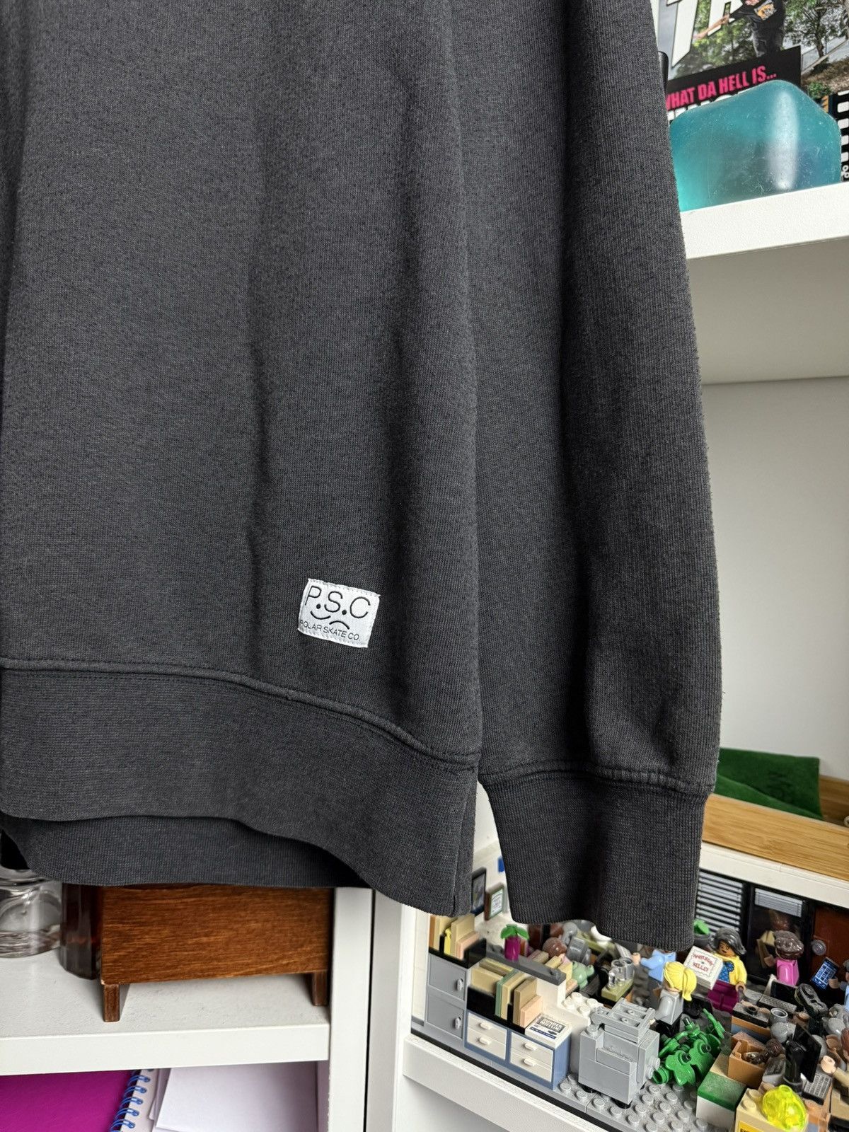 Hook-Ups × Polar Skate Co. Polar Skate co. Small logo baggy sweatshirt skate hookups y2k Size US M / EU 48-50 / 2 - 5 Thumbnail