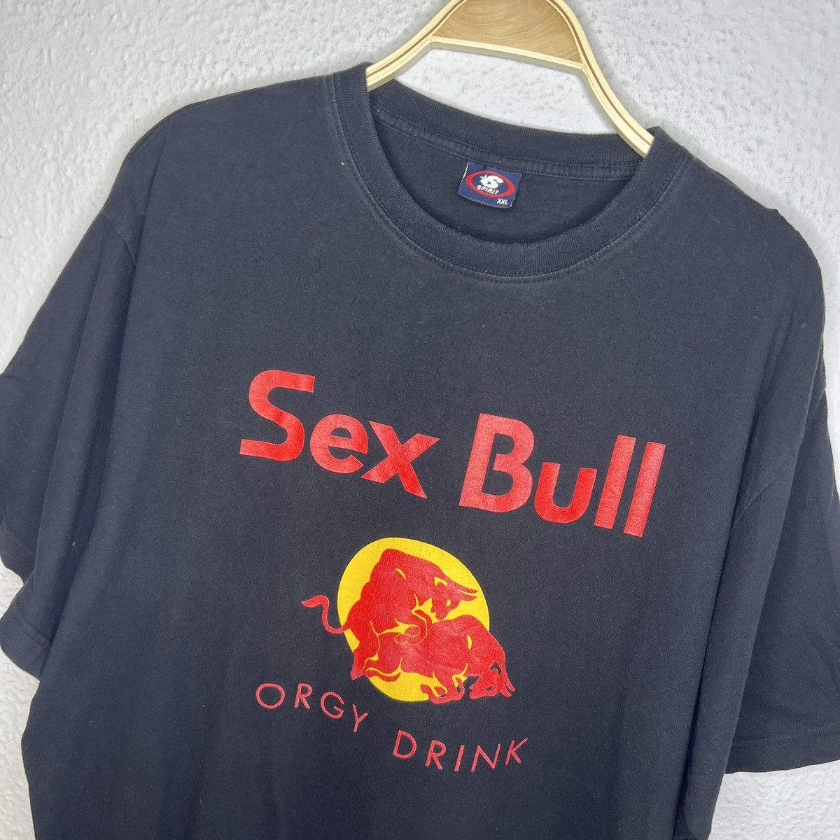 Vintage Vintage Bull Sex Drink Porn Star Style Humor T-shirt Tee Size US XXL / EU 58 / 5 - 4 Thumbnail