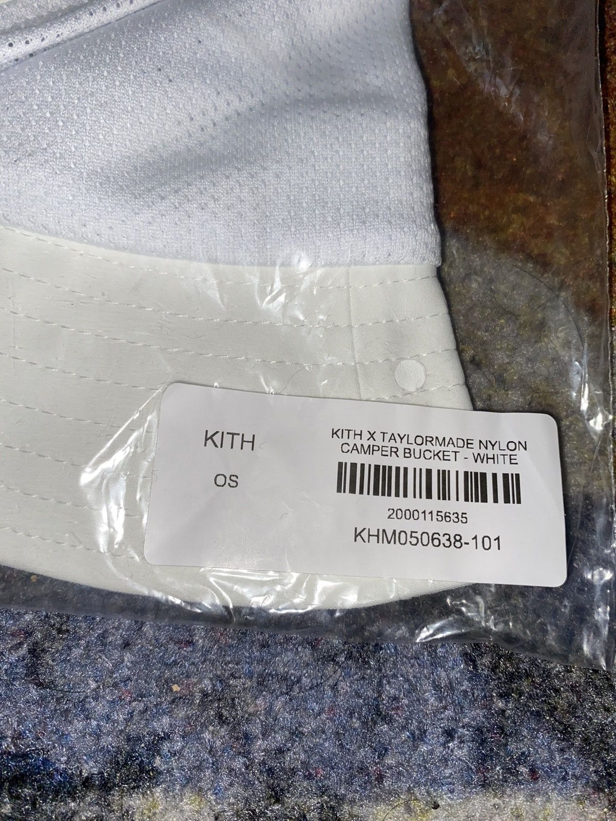 Kith × Taylor Made Kith for TaylorMade Nylon Camper Bucket Hat 