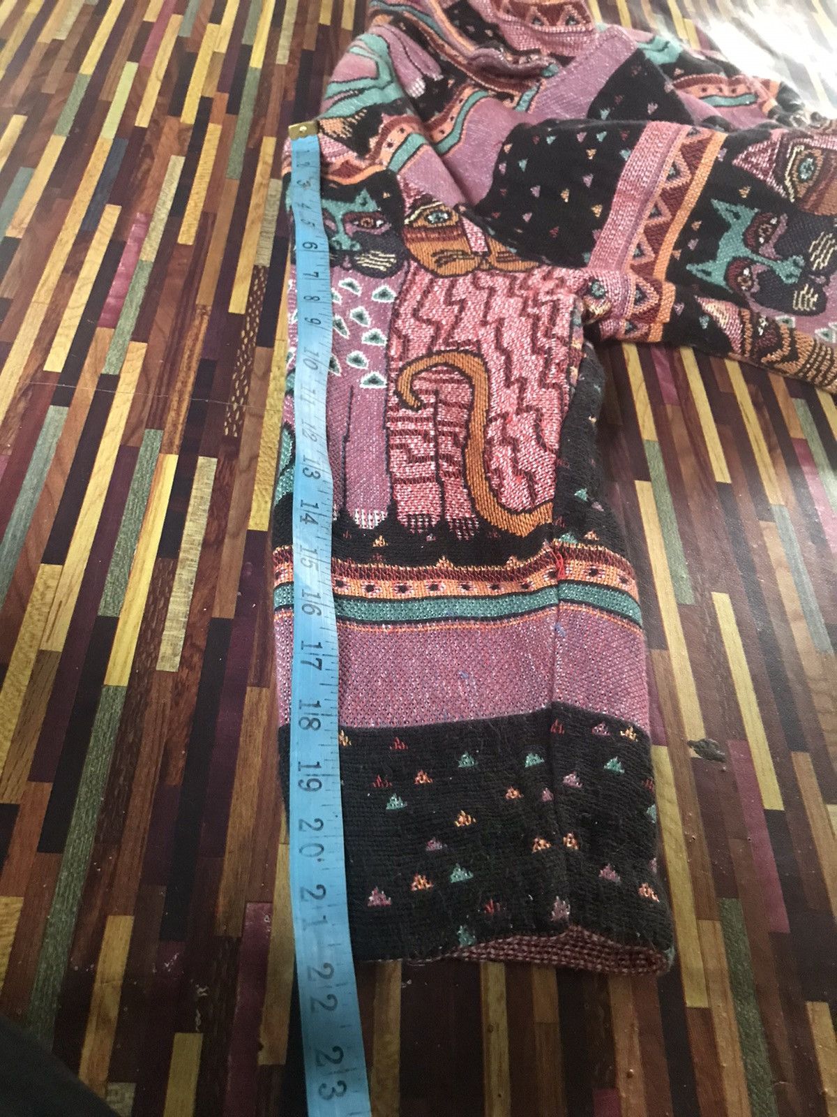 Art Comes First VTG 90’s Cat Embroidered Novelty Western Boho Blazer Jacket Size US M / EU 48-50 / 2 - 12 Thumbnail