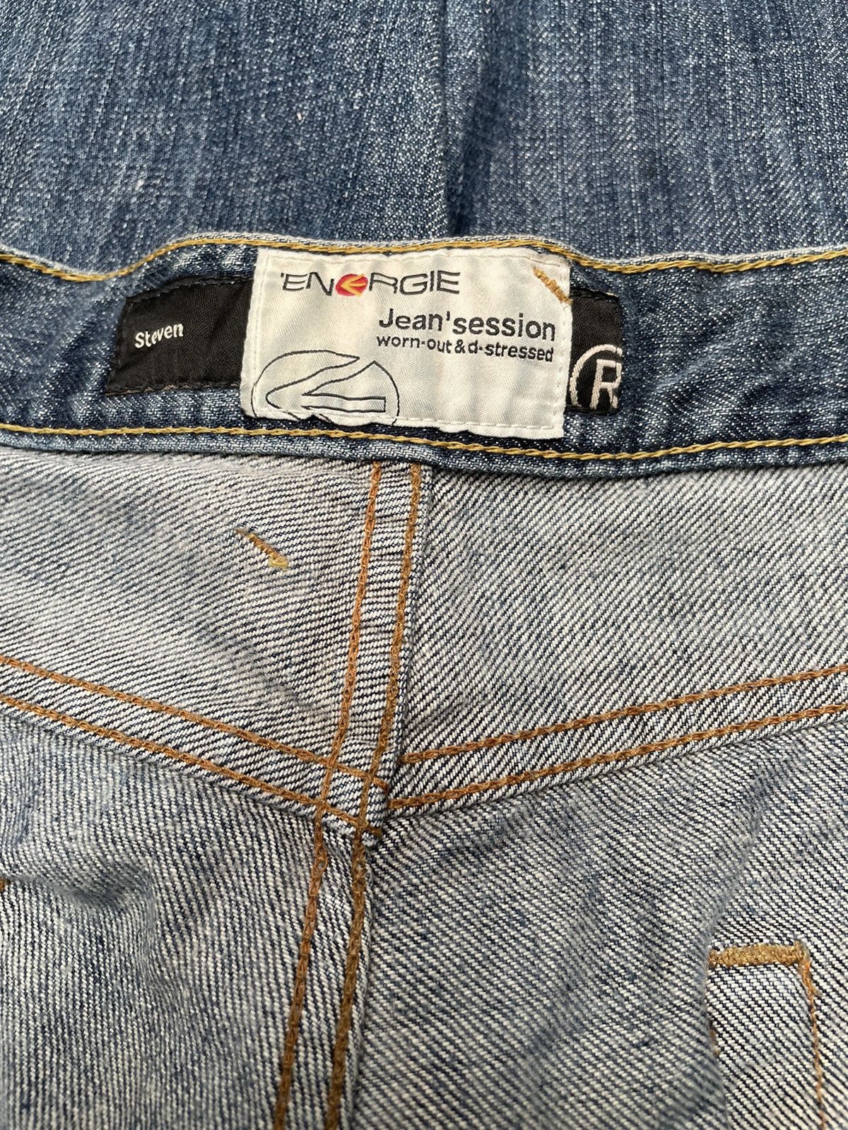 Energie Vintage Brand Energie Flared Jeans 2000s Size US 36 / EU 52 - 9 Thumbnail