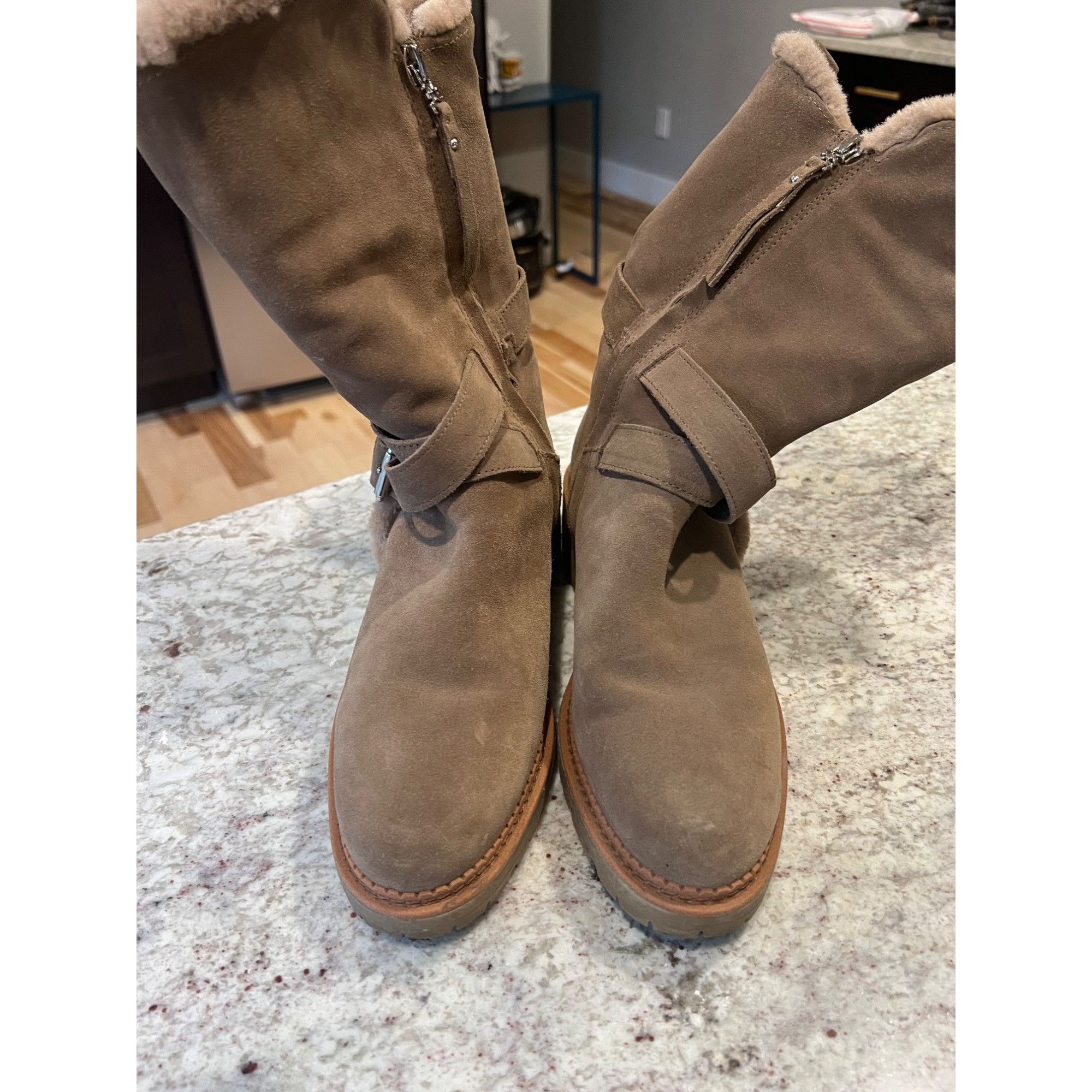 Sam Edelman Sam Edelman Jailyn Mid CaFur Boots - Size 9 Size US 9 / IT 39 - 4 Thumbnail