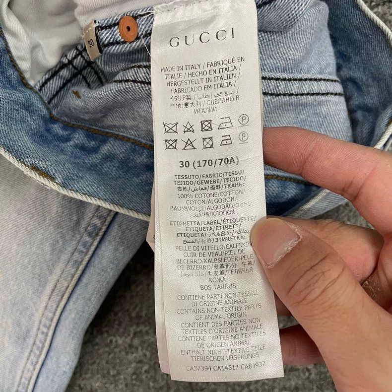 Gucci Gucci Blue washed jeans 2502-Nextarrow Size US 30 / EU 46 - 4 Thumbnail