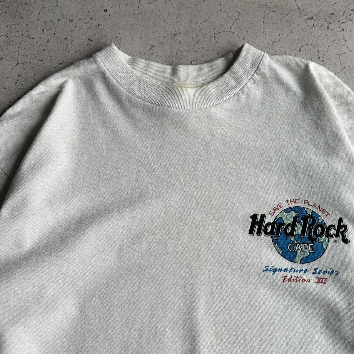 Hard Rock Cafe Vintage 1995 Hard Rock Cafe Sting Signature Series Tee Size US L / EU 52-54 / 3 - 8 Thumbnail