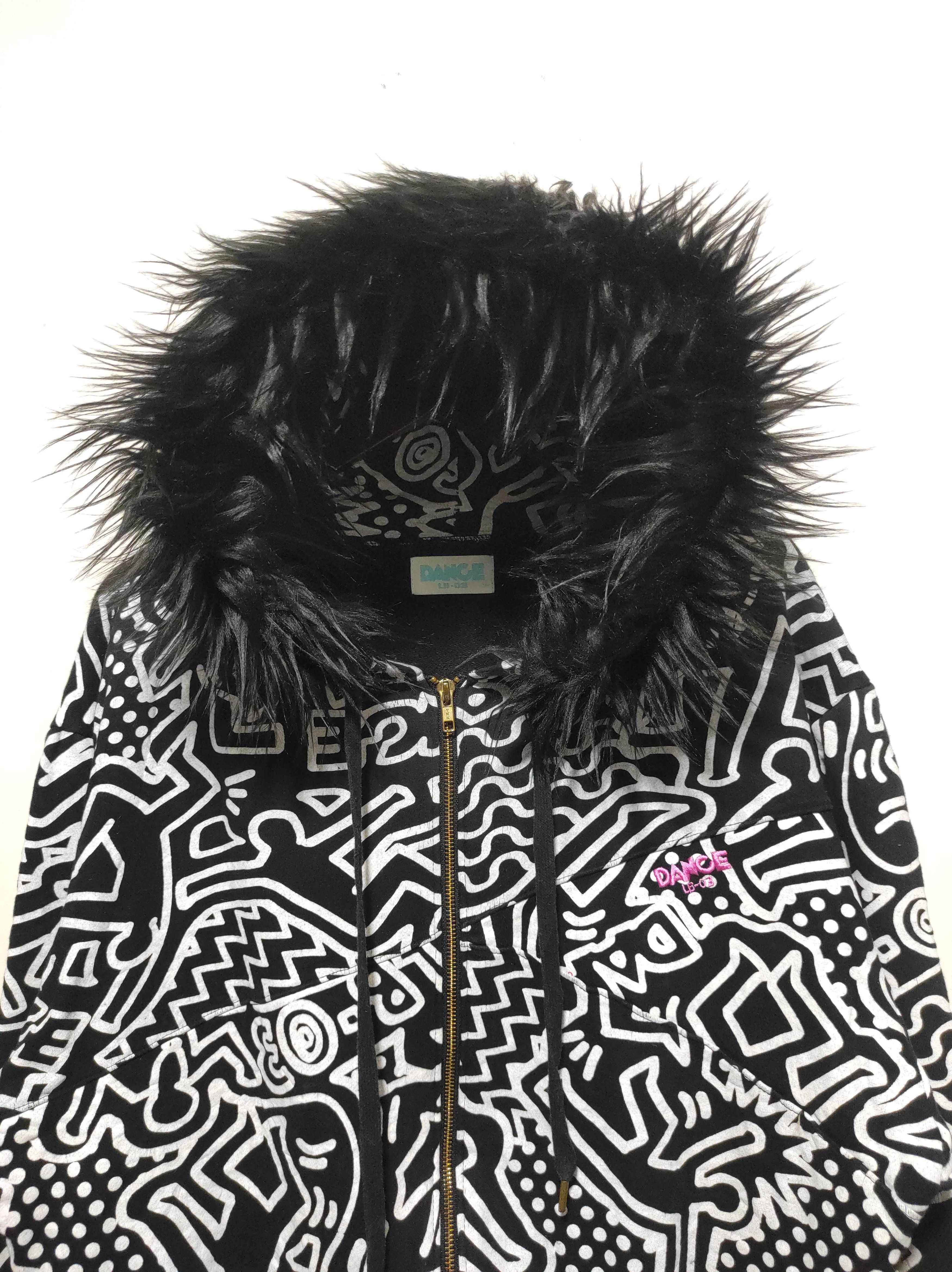 Japanese Brand Dance LB-03 batwing zip fur hoodie ifsix LGB style Size US M / EU 48-50 / 2 - 3 Thumbnail