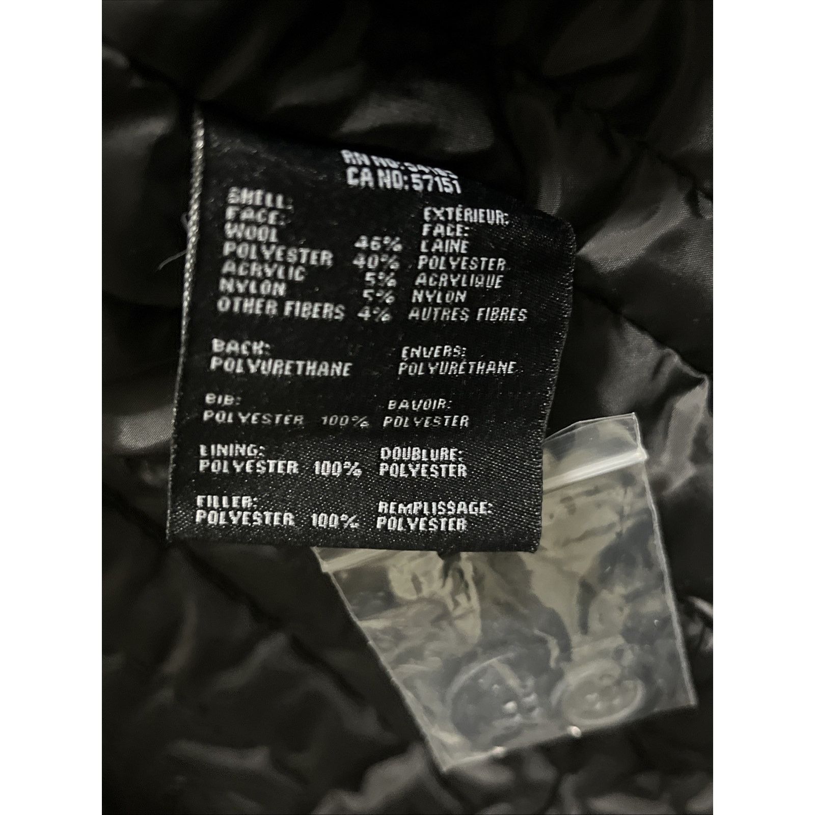 Andrew Marc Andrew Marc NY Men Large Sheffield Wool Coat-Mid Full Black Size US L / EU 52-54 / 3 - 9 Thumbnail