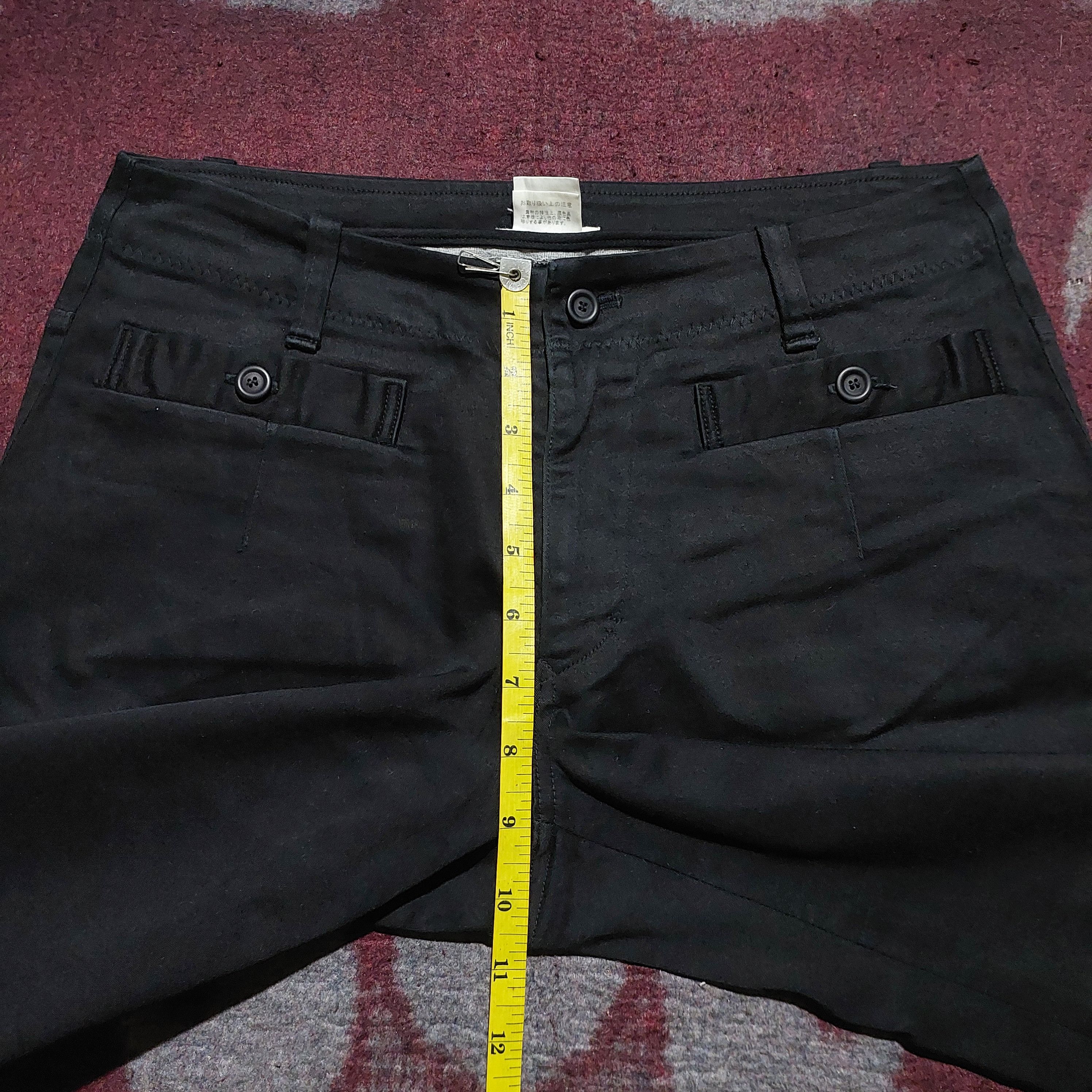Issey Miyake Issey miyake Plantation black wide pants Size US 30 / EU 46 - 15 Thumbnail