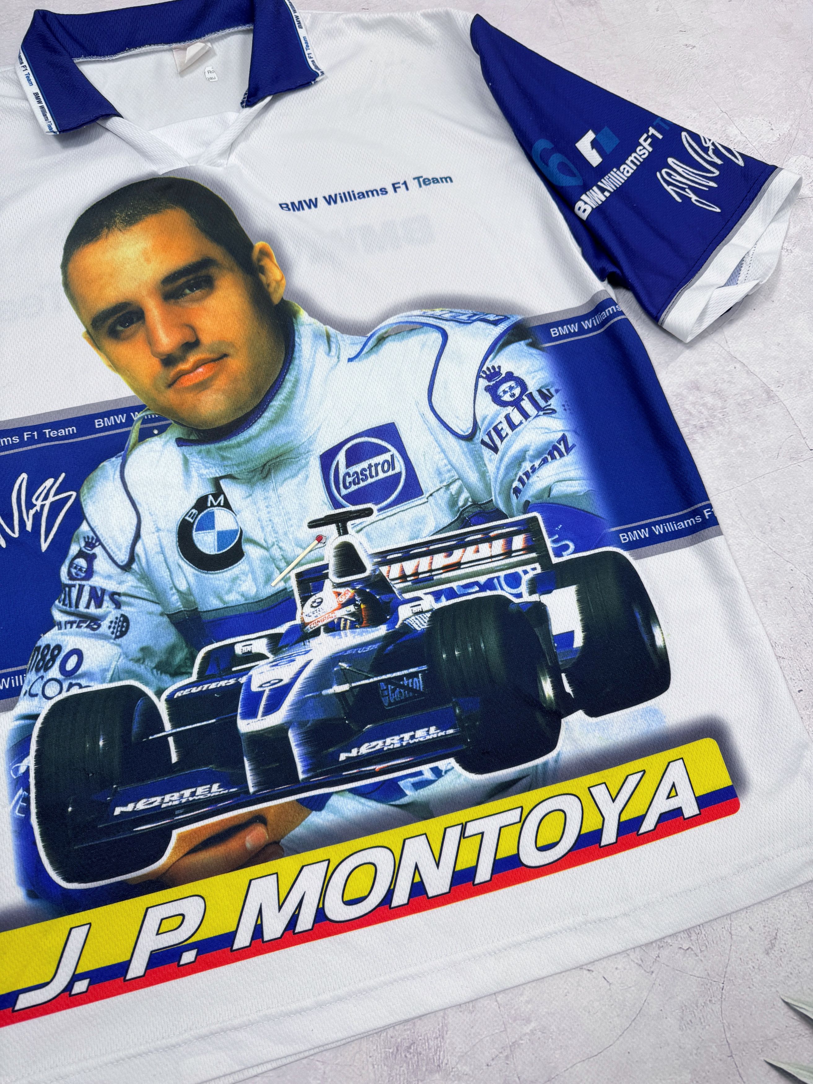 BMW × Formula 1 Vintage BMW Williams F1 Team T-Shirt J.P. MONTOYA Size US M / EU 48-50 / 2 - 11 Thumbnail