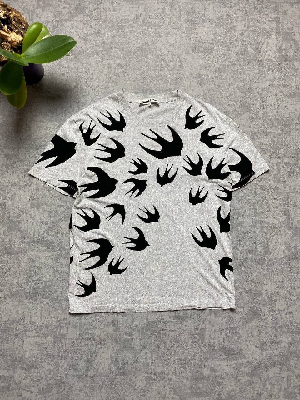 Alexander McQueen McQ Swallow print T-shirt Size US S / EU 44-46 / 1 - 2 Thumbnail