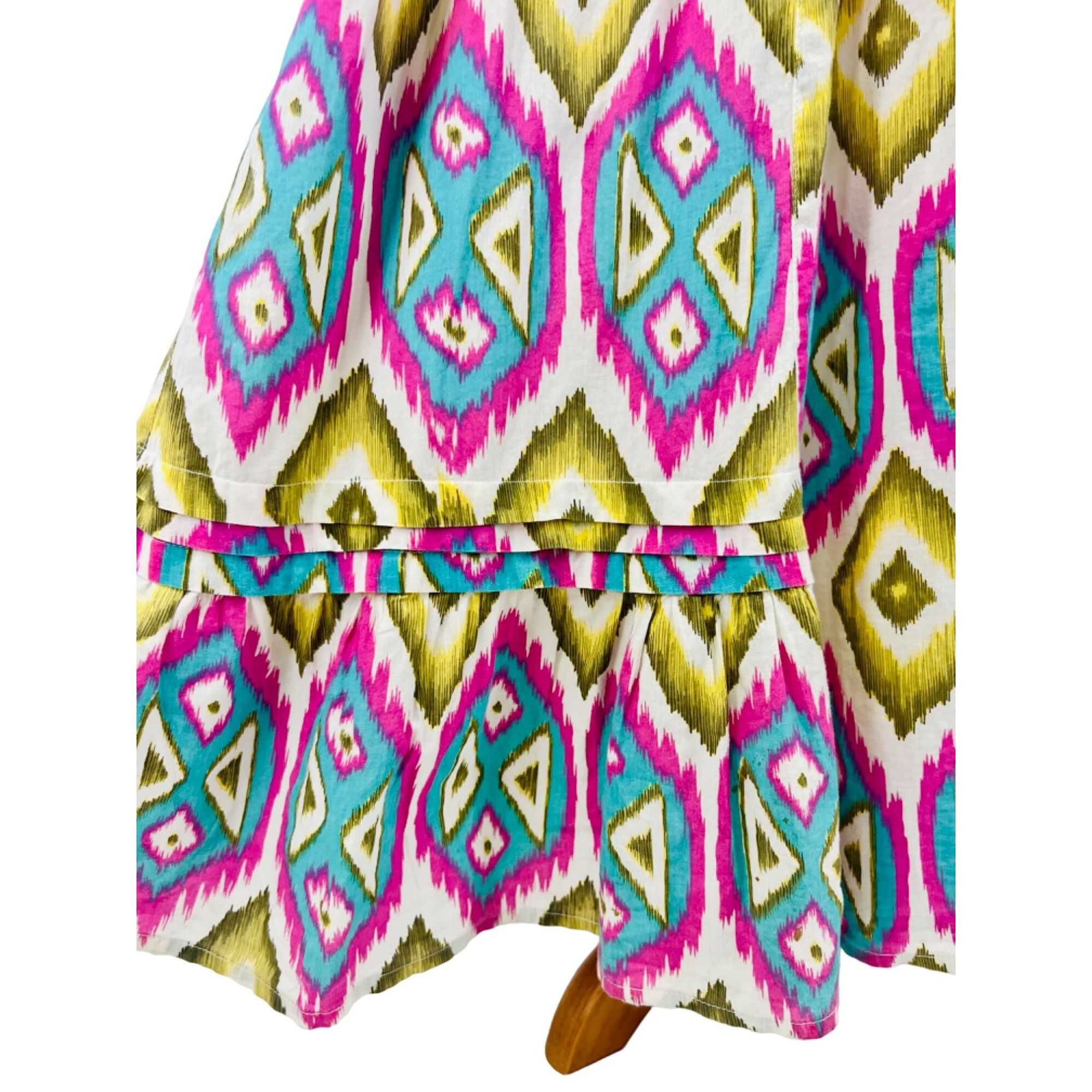 Other VTG Beaded Multicolored Maxi Dress | Boho Coastal Cowgirl Wh Size M / US 6-8 / IT 42-44 - 5 Thumbnail