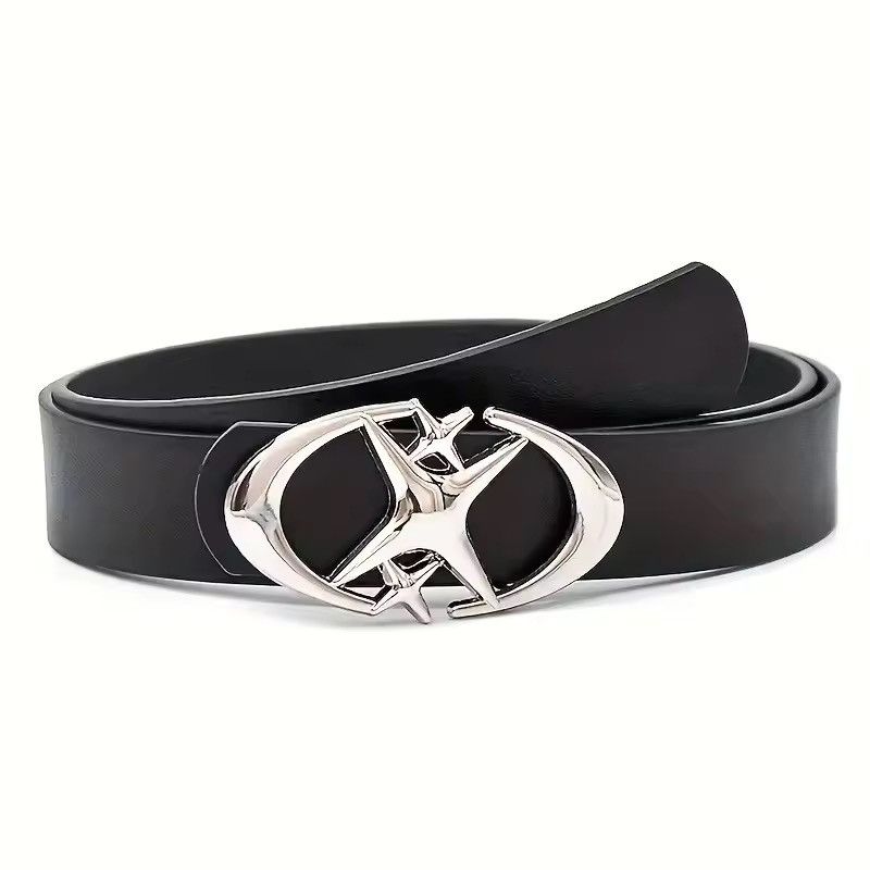 Other Stylish Oval Cross Metal Buckle Belt Size ONE SIZE - 1 Thumbnail