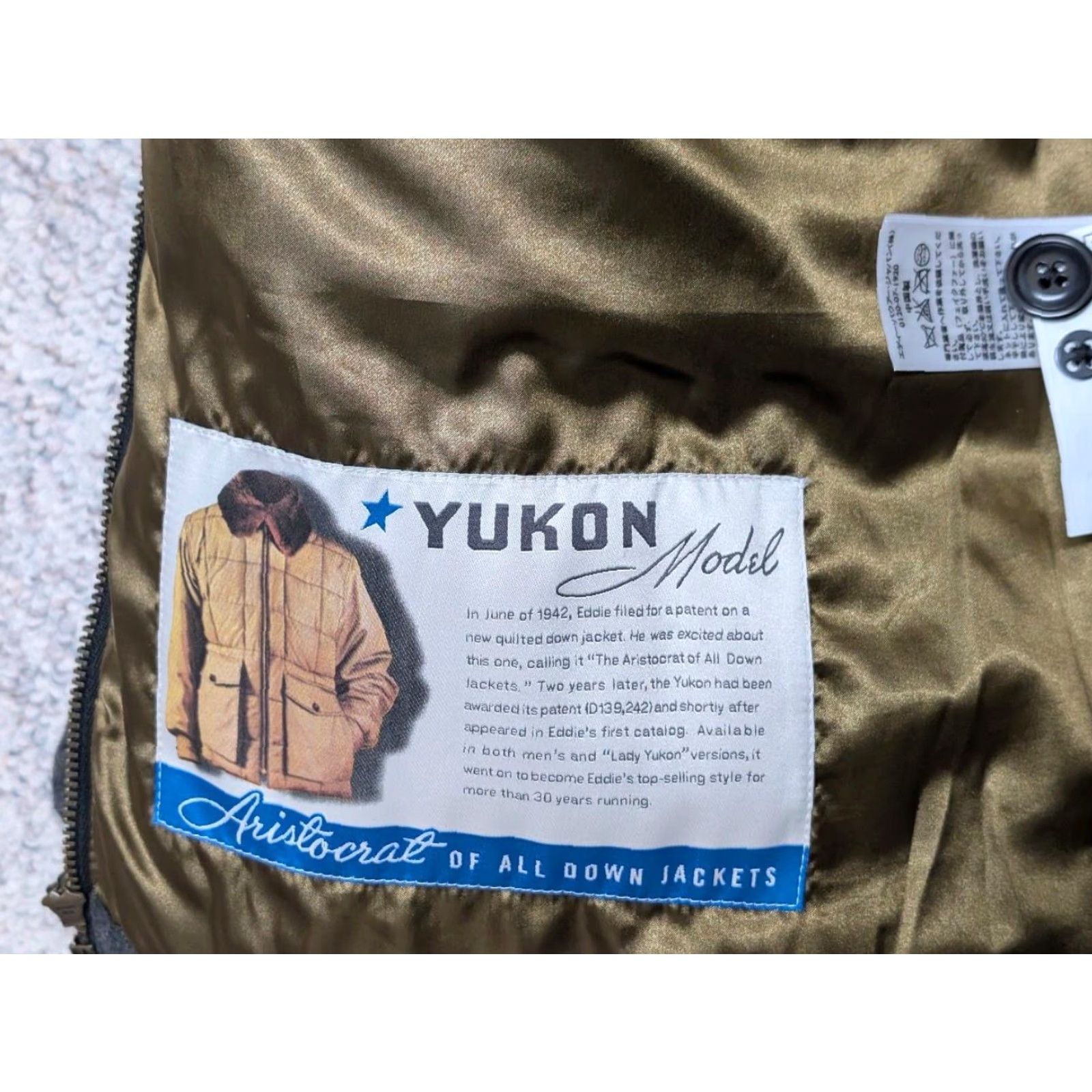 Eddie Bauer VINTAGE Eddie Bauer Coat Men M Gray Wool Goose Down EB550 Yukon Windowpane Pattern Modern Slim Fit Size US M / EU 48-50 / 2 - 7 Thumbnail
