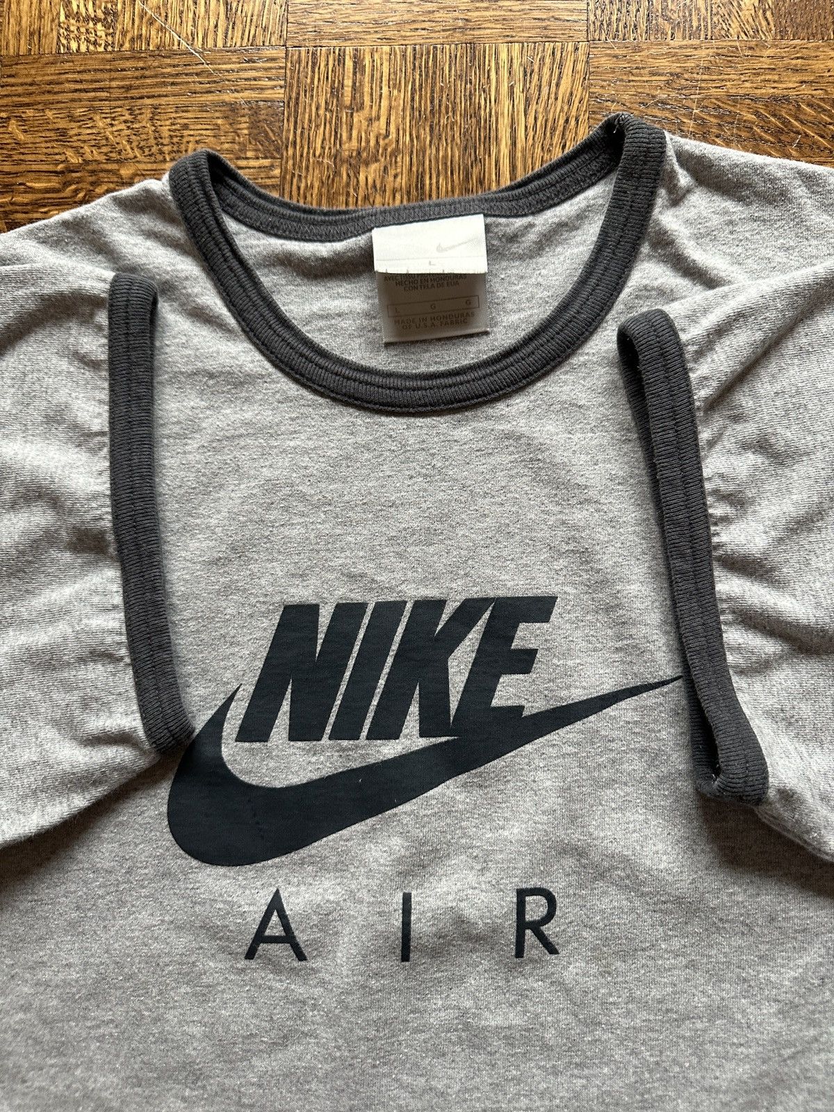 Nike Vintage Y2K Nike Air Ringer Graphic Tee Size US L / EU 52-54 / 3 - 3 Thumbnail