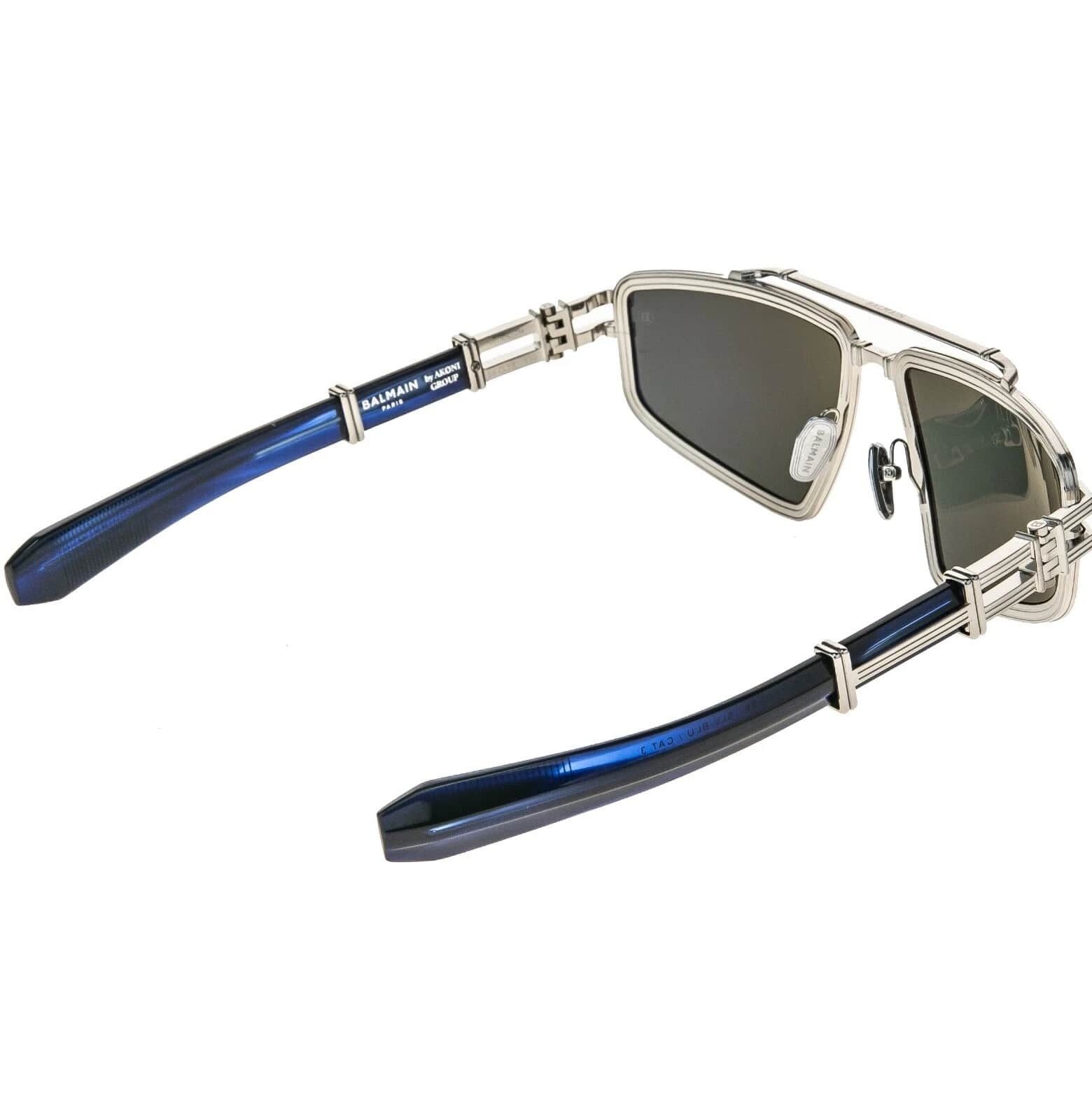 Balmain BALMAIN TITAN BY AKONI BPS139 Titanium BPS 139C Sunglass Size ONE SIZE - 2 Thumbnail