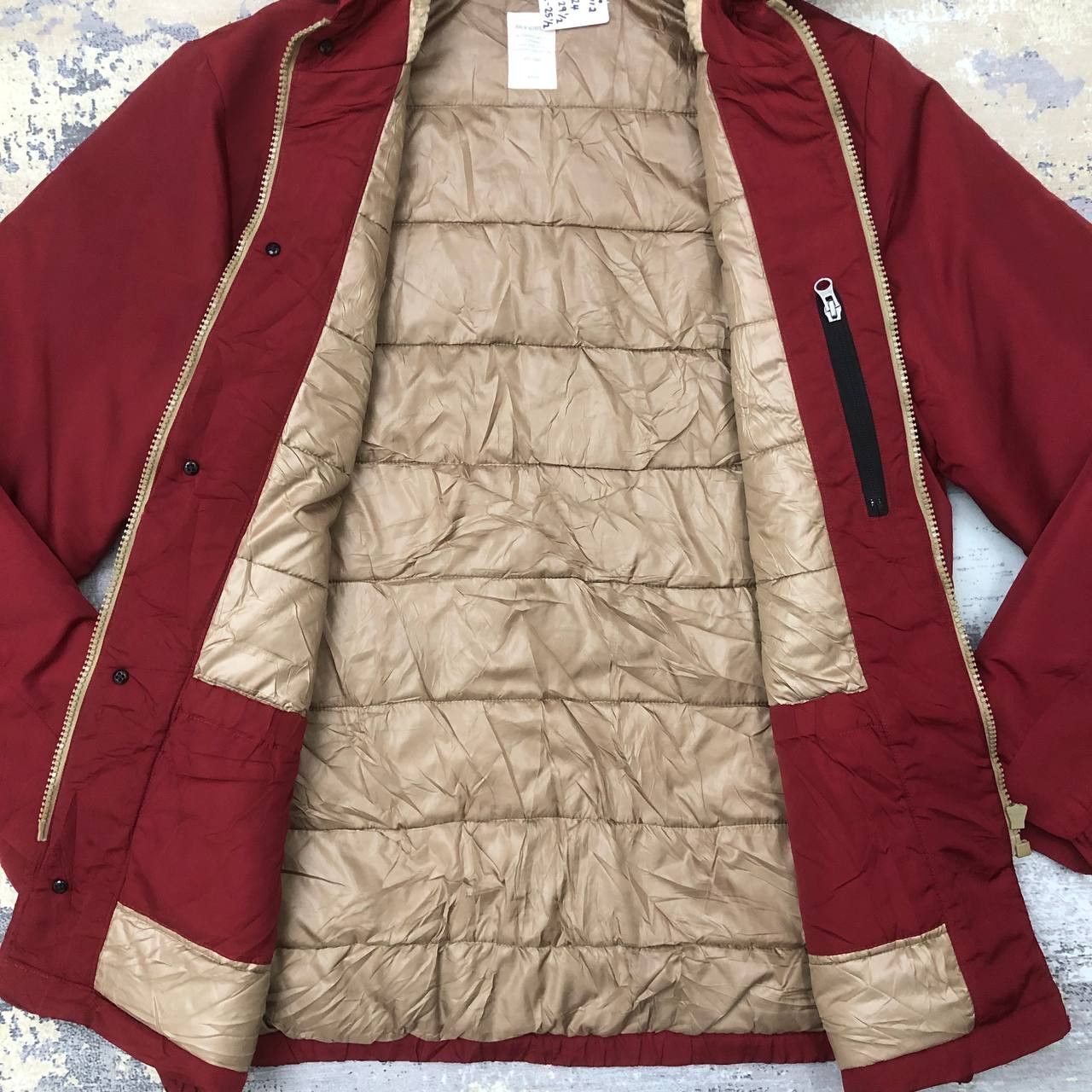Japanese Brand Y112. JAPAN BACK NUMBER PUFFER WINTER JACKET Size US L / EU 52-54 / 3 - 4 Thumbnail