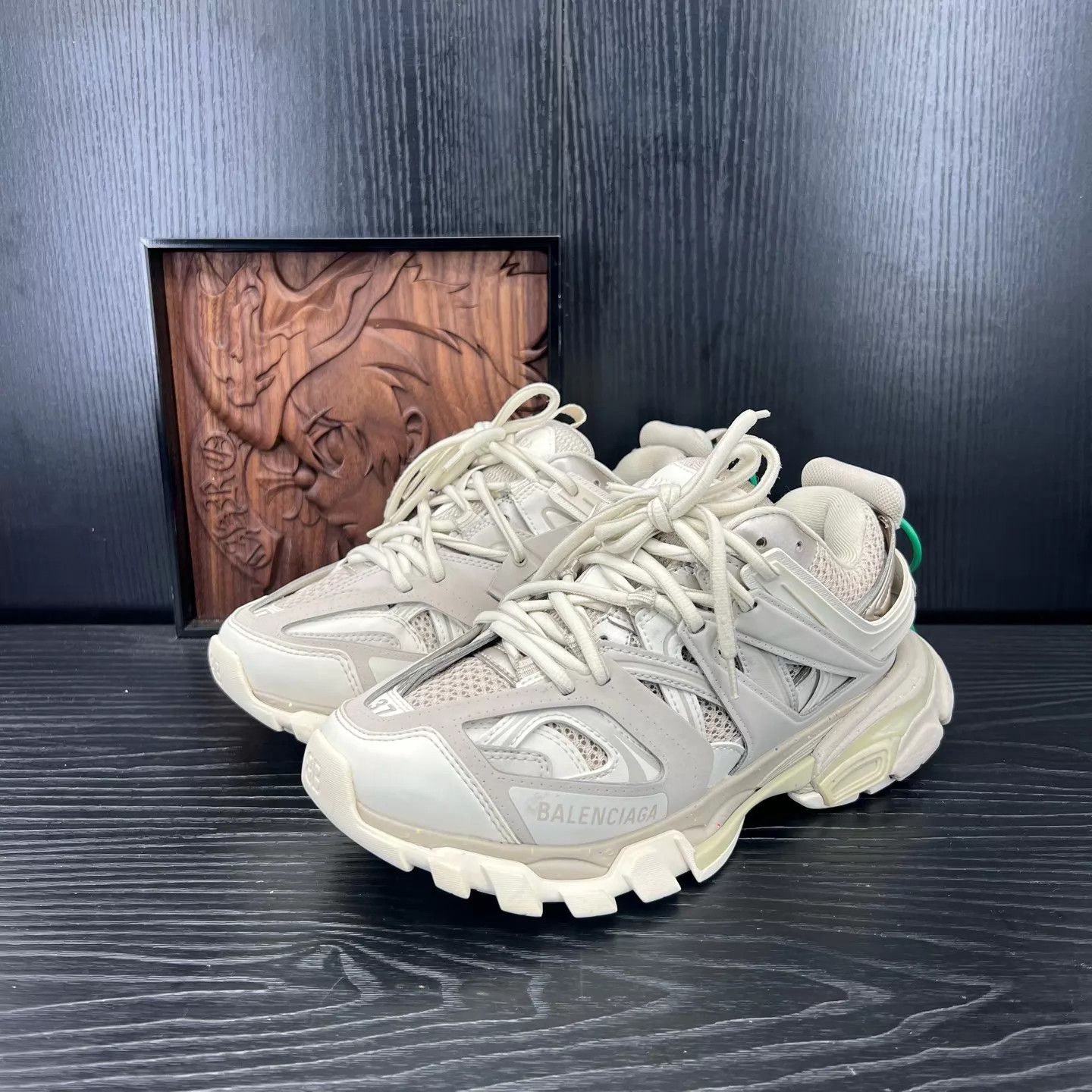 Balenciaga Balenciaga Track Milk Tea Brown 37 New (Original Box) Size US 6.5 / IT 36.5 - 1 Thumbnail
