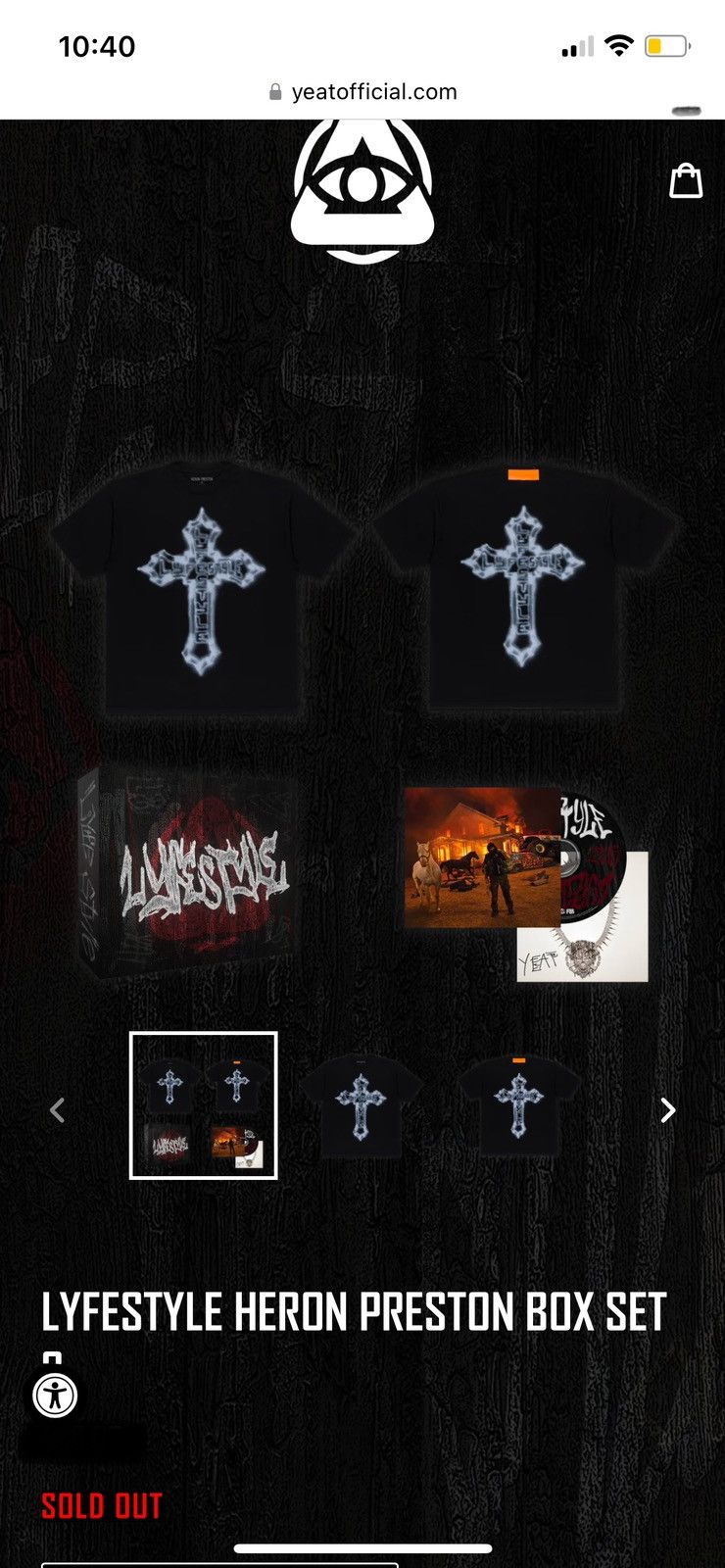 Heron Preston × Yeat Yeat x Heron Preston Lyfestyle Box Set 2 Size US XXL / EU 58 / 5 - 2 Thumbnail