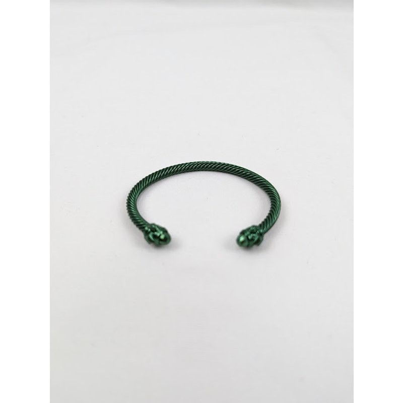 David Yurman o1rshd1 Q:2 / Size: M / Classic Cable Bracelet in Green Size ONE SIZE - 1 Thumbnail