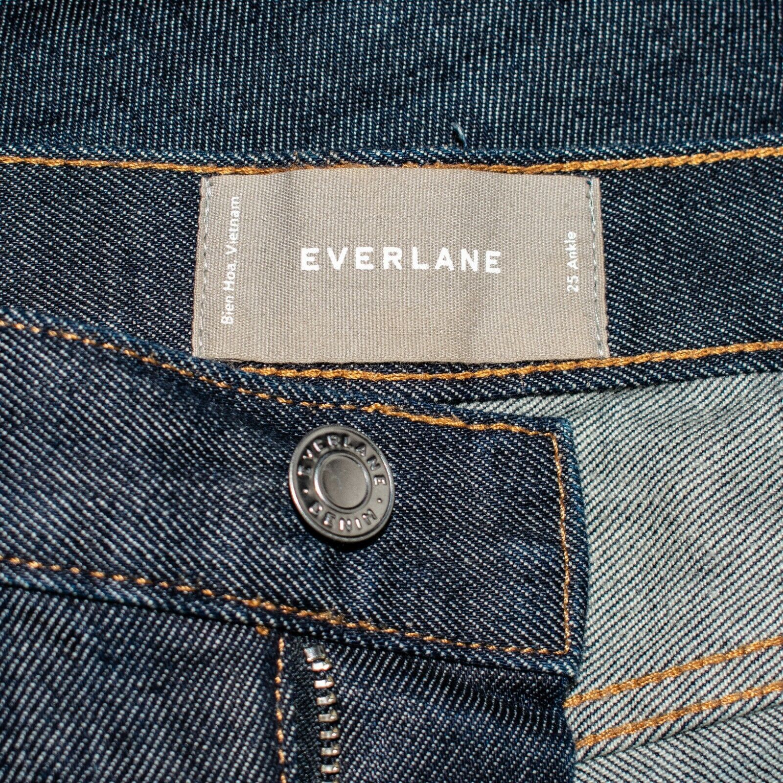 Everlane EVERLANE High Rise Ankle Denim Jeans Raw Indigo Size 25 Size 25" / US 0 / IT 36 - 5 Thumbnail