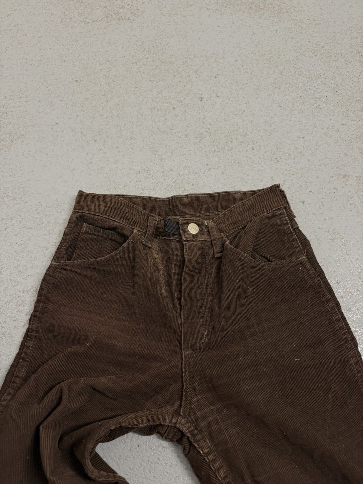 Lee Vintage 70s Lee Velvet Corduroy Pants Size US 27 - 5 Thumbnail
