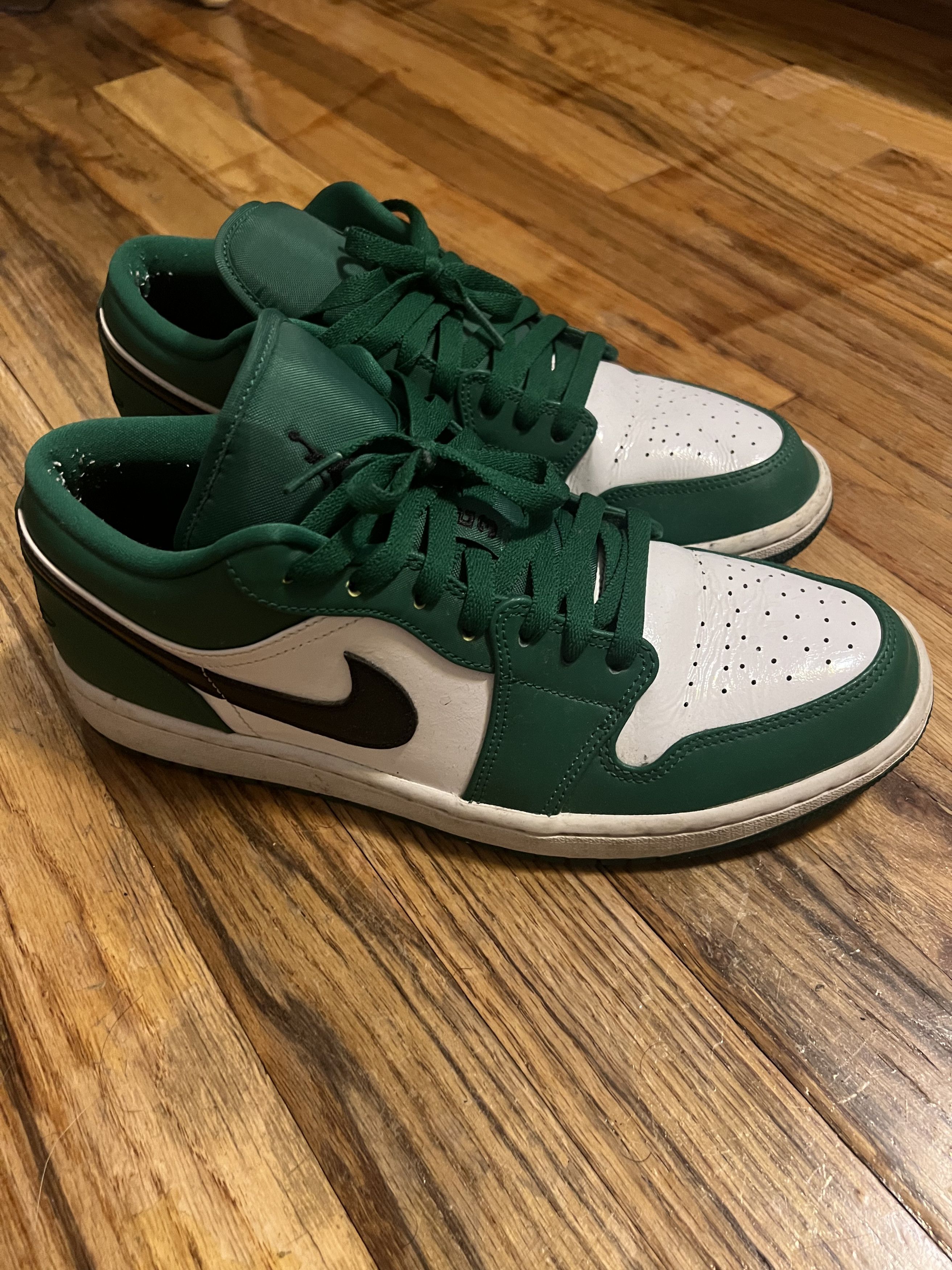 Jordan Brand Nike Jordan 1 Low Pine Green Size US 10 / EU 43 - 2 Thumbnail