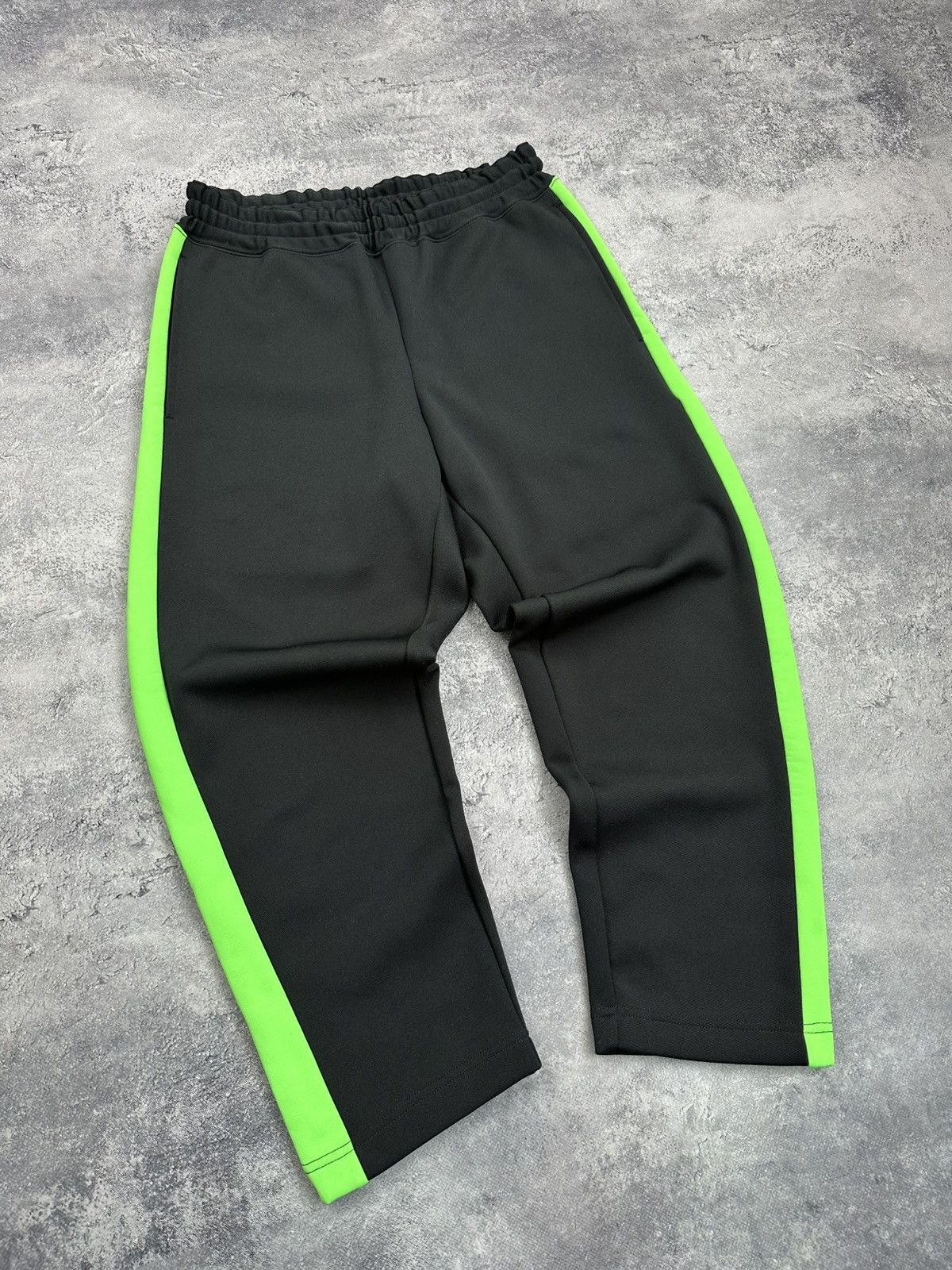 Comme des Garcons Comme Des Garçons Rare Black Pants Green Striped Japan Plus Size US 30 / EU 46 - 1 Thumbnail
