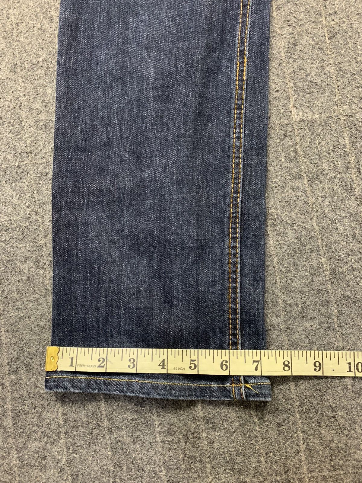 Japanese Brand × RAGEBLUE Hype Rageblue Dark Indigo Denim Jeans Zipper Back Pocket Size US 30 / EU 46 - 14 Thumbnail