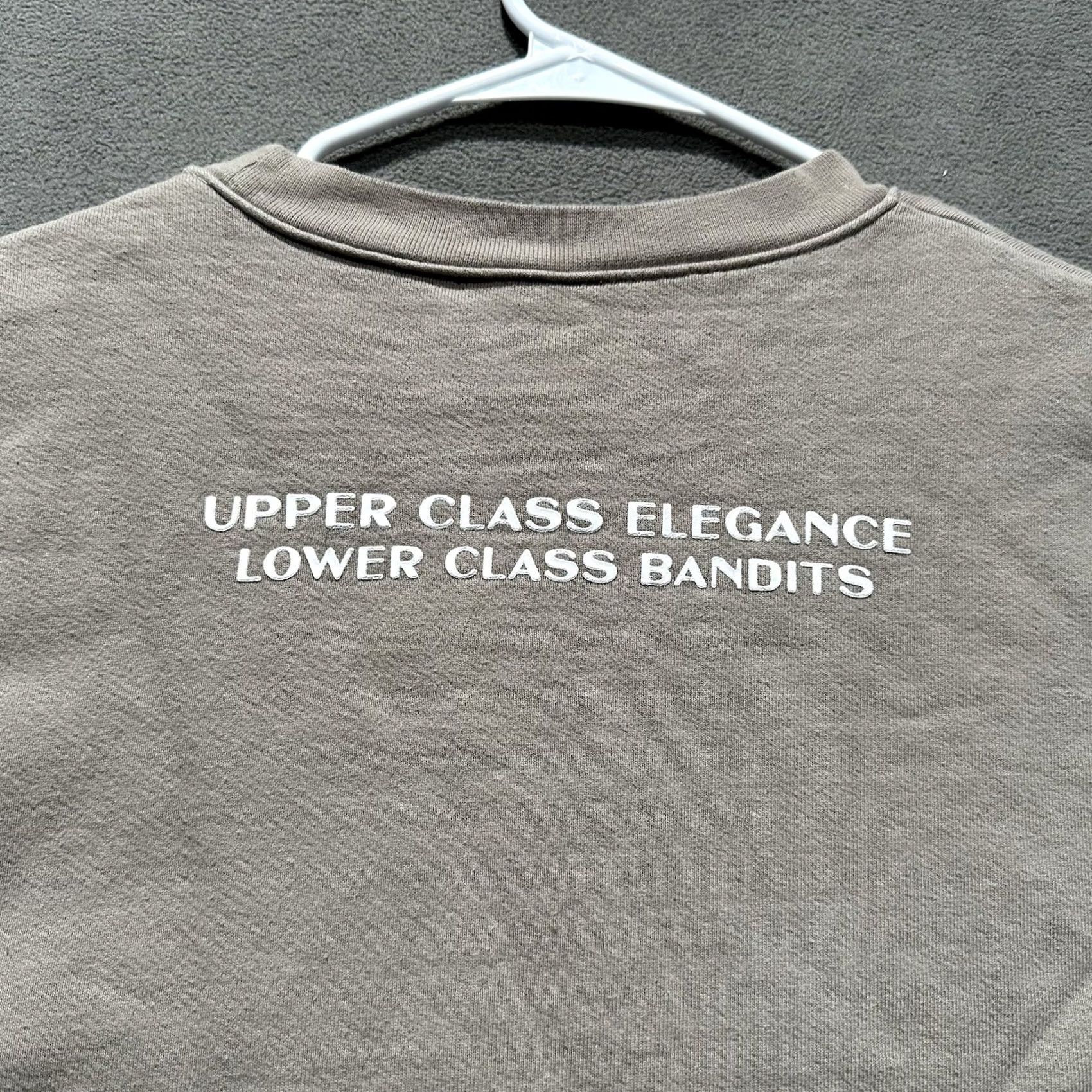 Vintage RIC3 Daniel Ricciardo Rose Sweatshirt Mens XL Beige Crew Neck Pullover Graphic Print 90s Style Size US XL / EU 56 / 4 - 4 Thumbnail