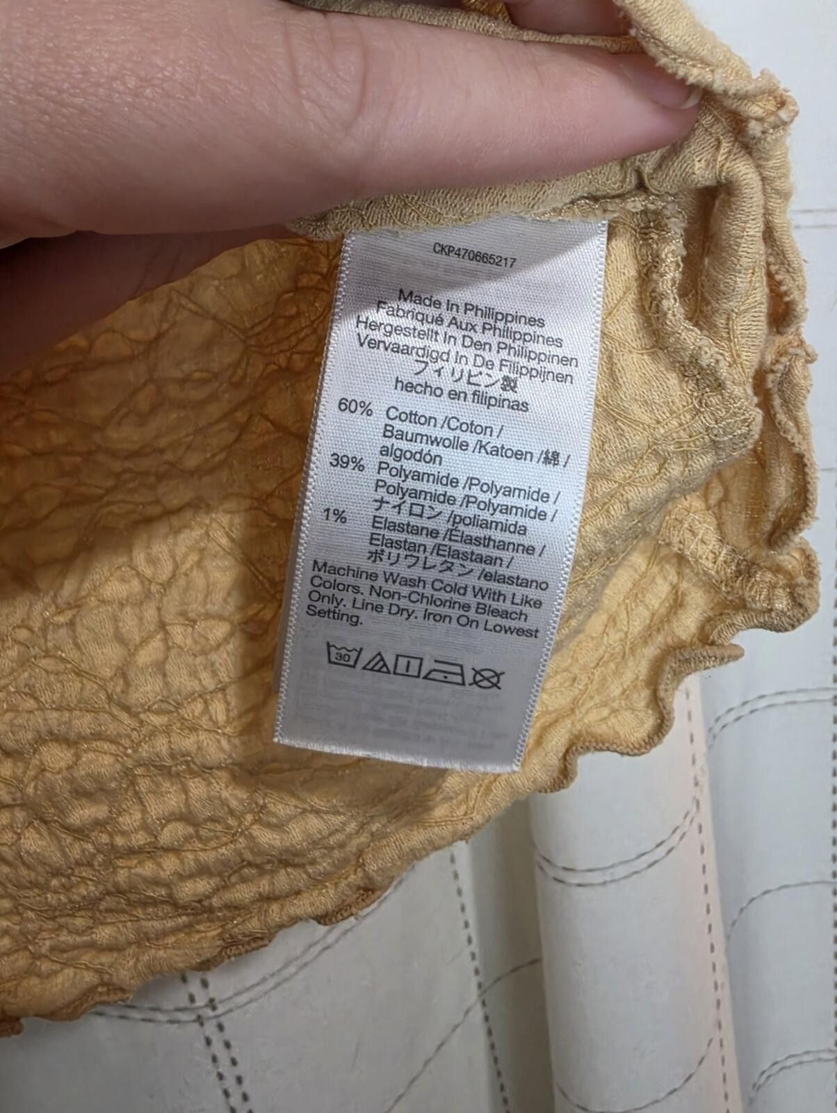 Madewell Madewell Popcorn-Knit Twist-Front Sleeveless Top Size M / US 6-8 / IT 42-44 - 5 Thumbnail