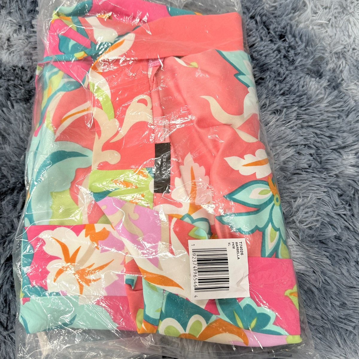 Other Natori Marbella Floral Patchwork Wrap Kimono Bath Robe Size XL / US 12-14 / IT 48-50 - 4 Thumbnail