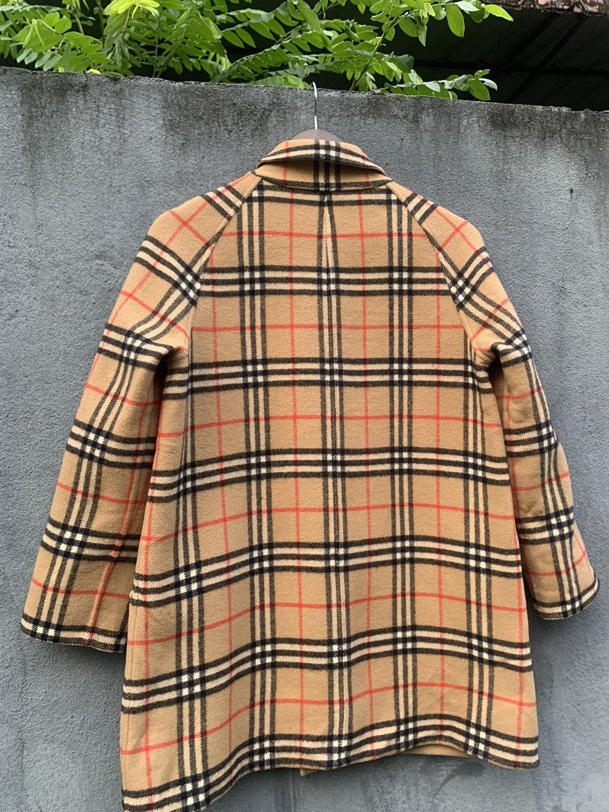 Burberry 🔥BURBERRYS NOVA CHECK WOOL REVERSIBLE JACKET (WOMAN) Size US M / EU 48-50 / 2 - 8 Thumbnail