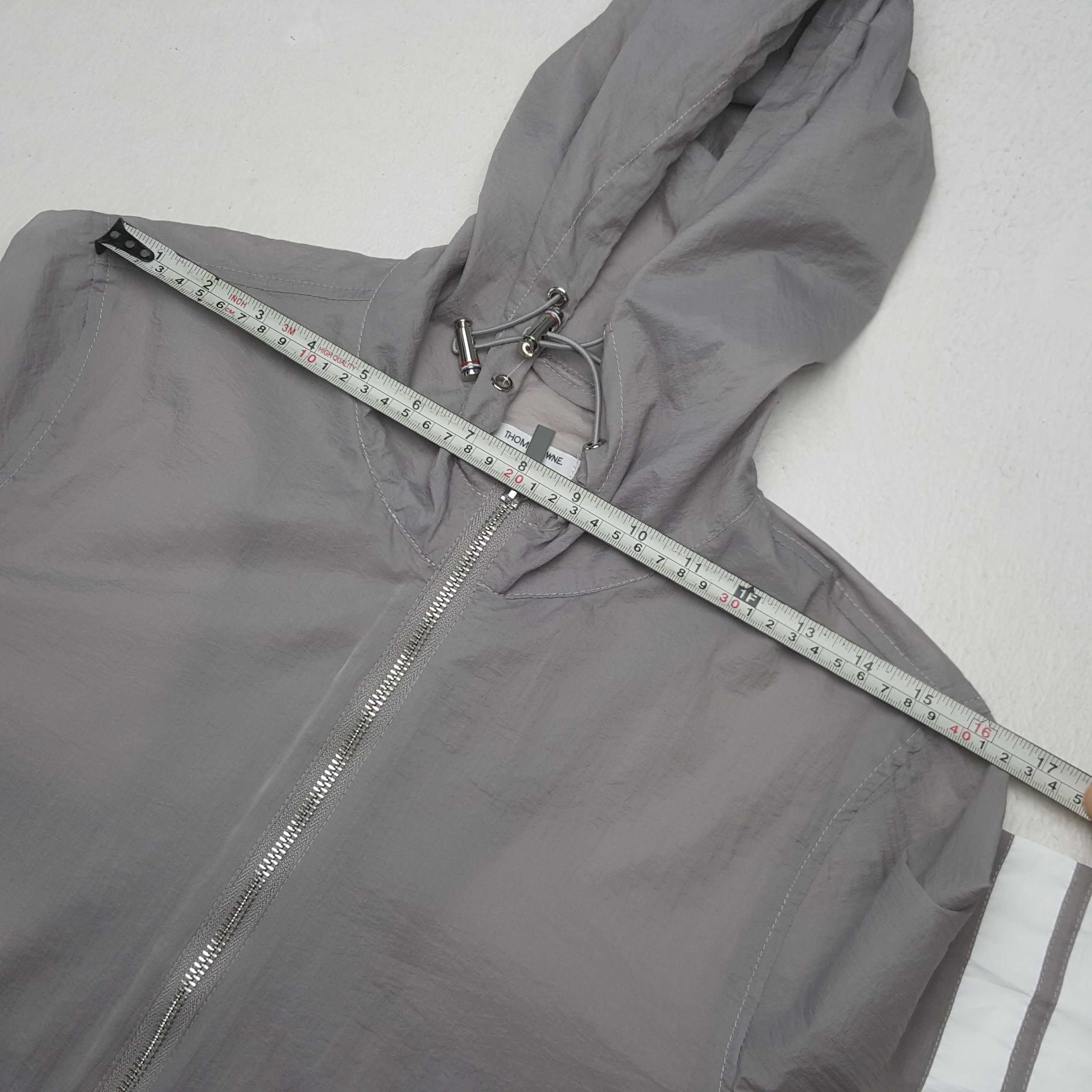 Designer Vintage Thom Browne American Windbreaker Jacket C292N17 Size US XS / EU 42 / 0 - 5 Thumbnail