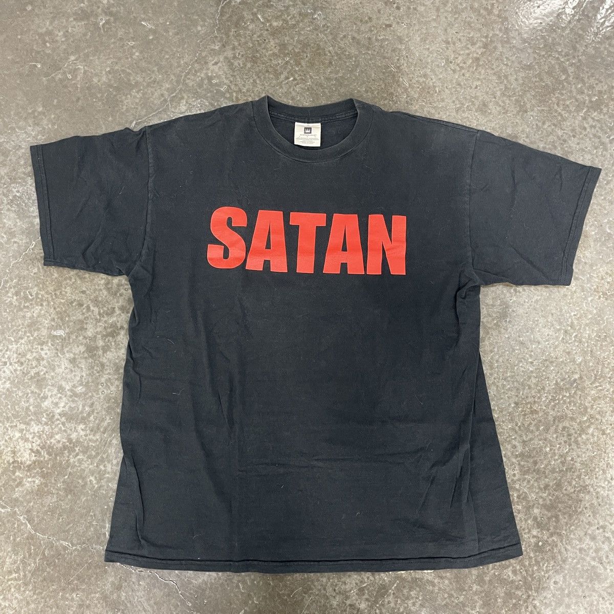 Vintage 1998 Marilyn Manson SATAN Tee Size US XL / EU 56 / 4 - 2 Thumbnail
