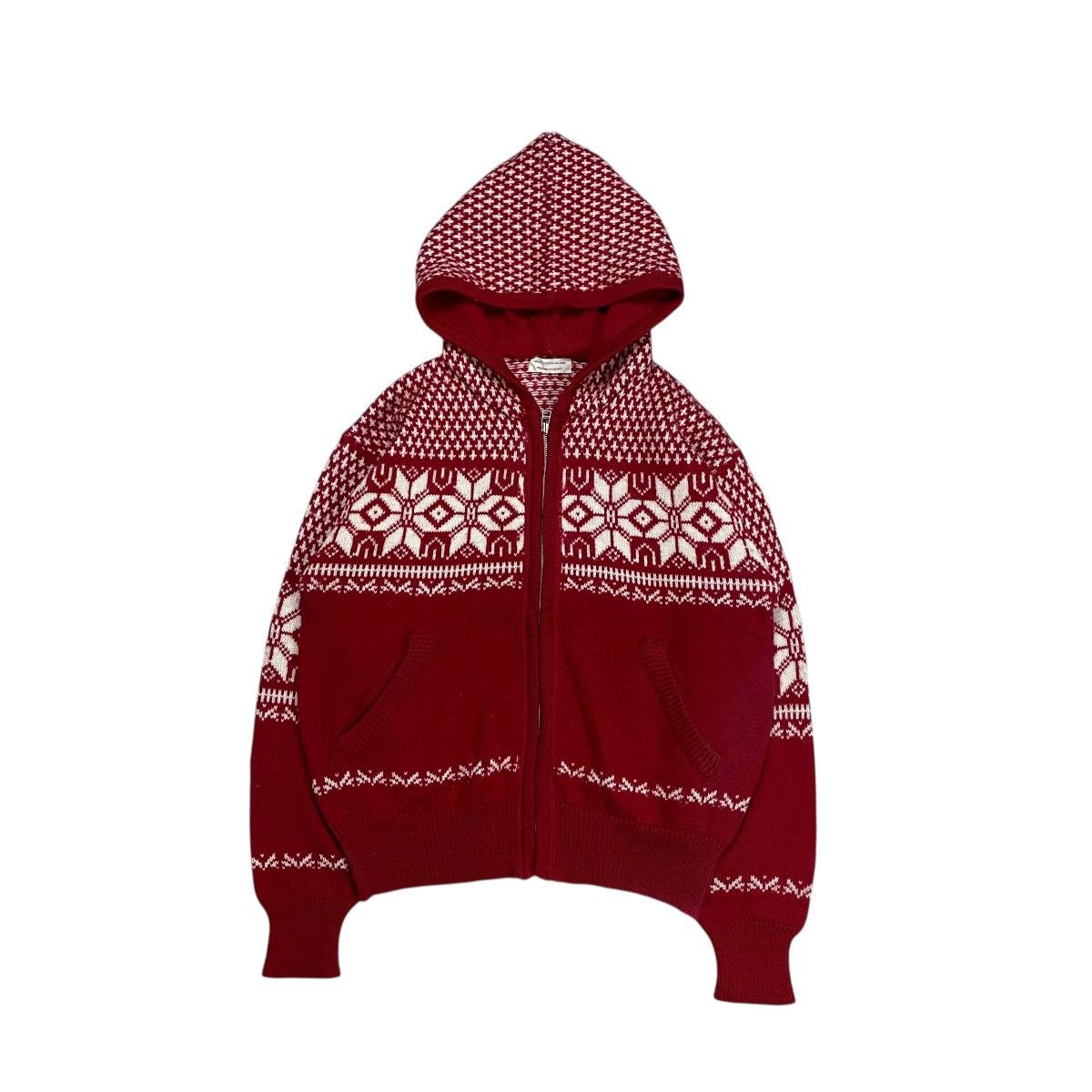 45rpm 45rpm Studio Knitted Venezia Pettern Zip Hooded Size US M / EU 48-50 / 2 - 1 Thumbnail